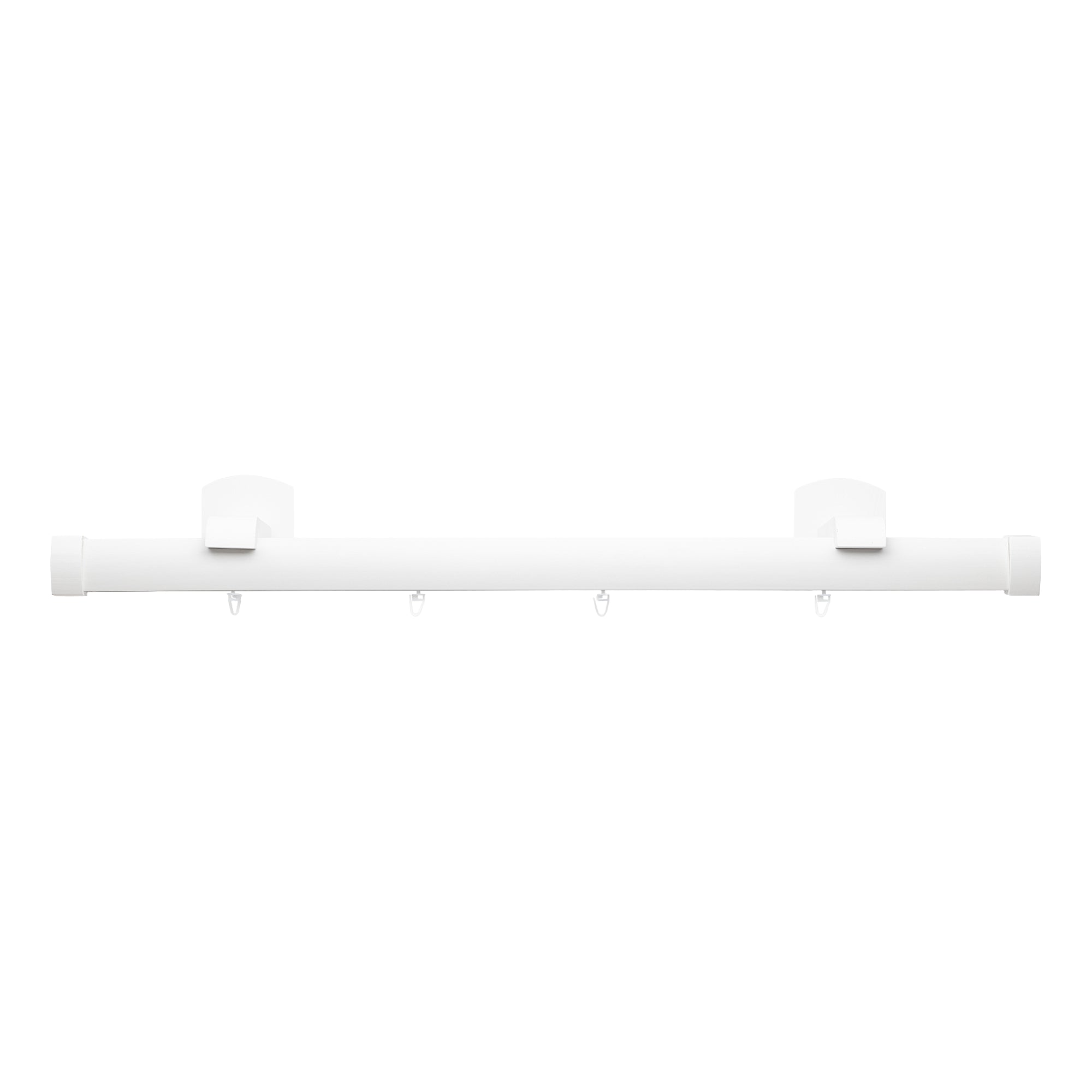 Domino Single Wooden Curtain Rod