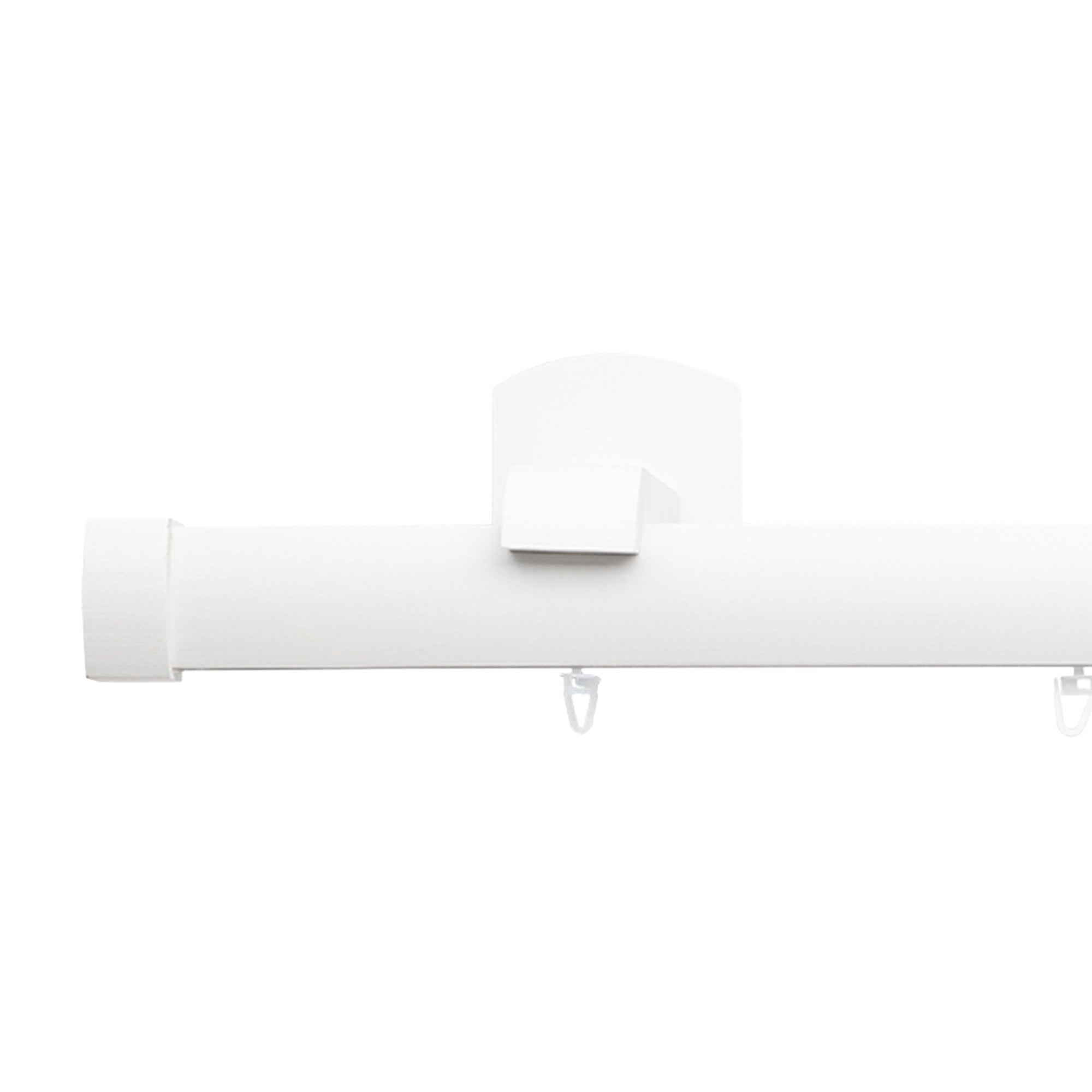 Domino Single Wooden Curtain Rod