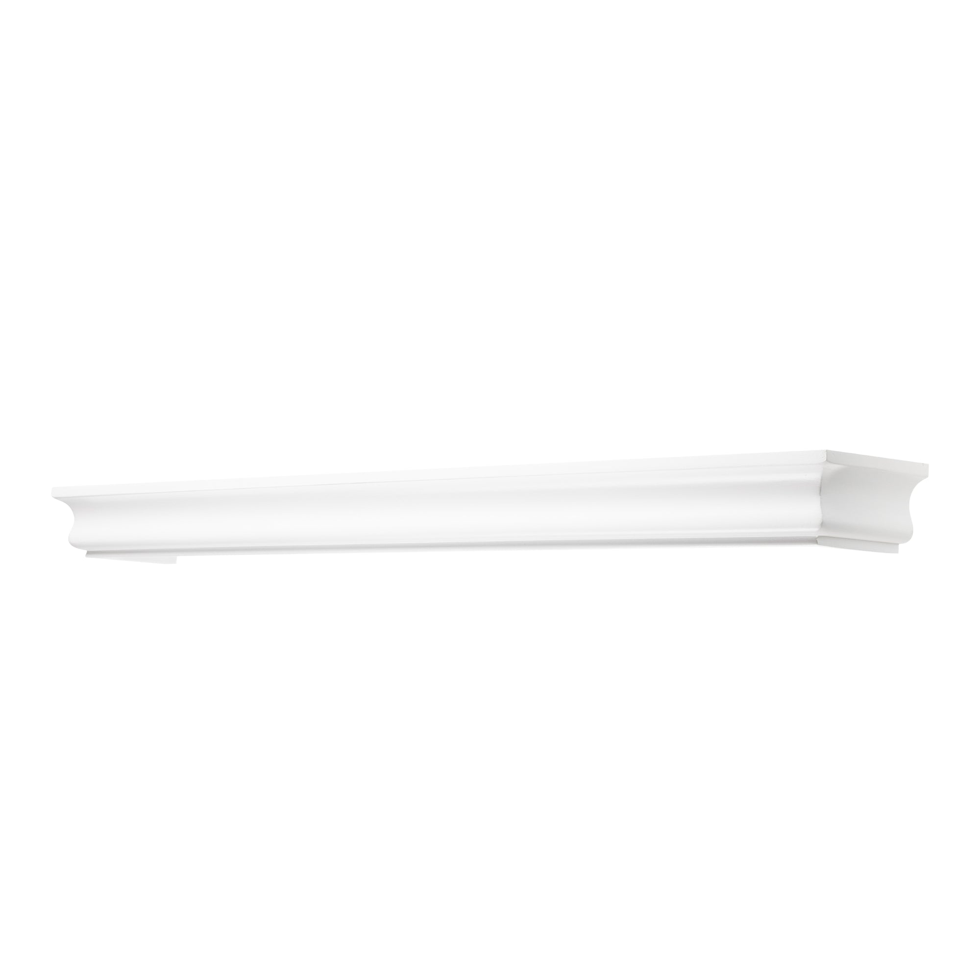Athena Wooden Curtain Track System with Decorative Valance