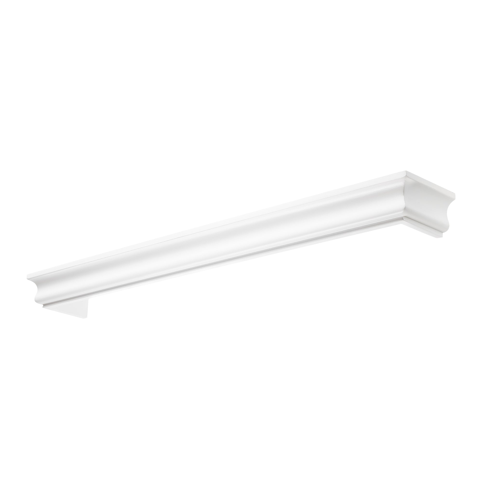 Athena Wooden Curtain Track System with Decorative Valance