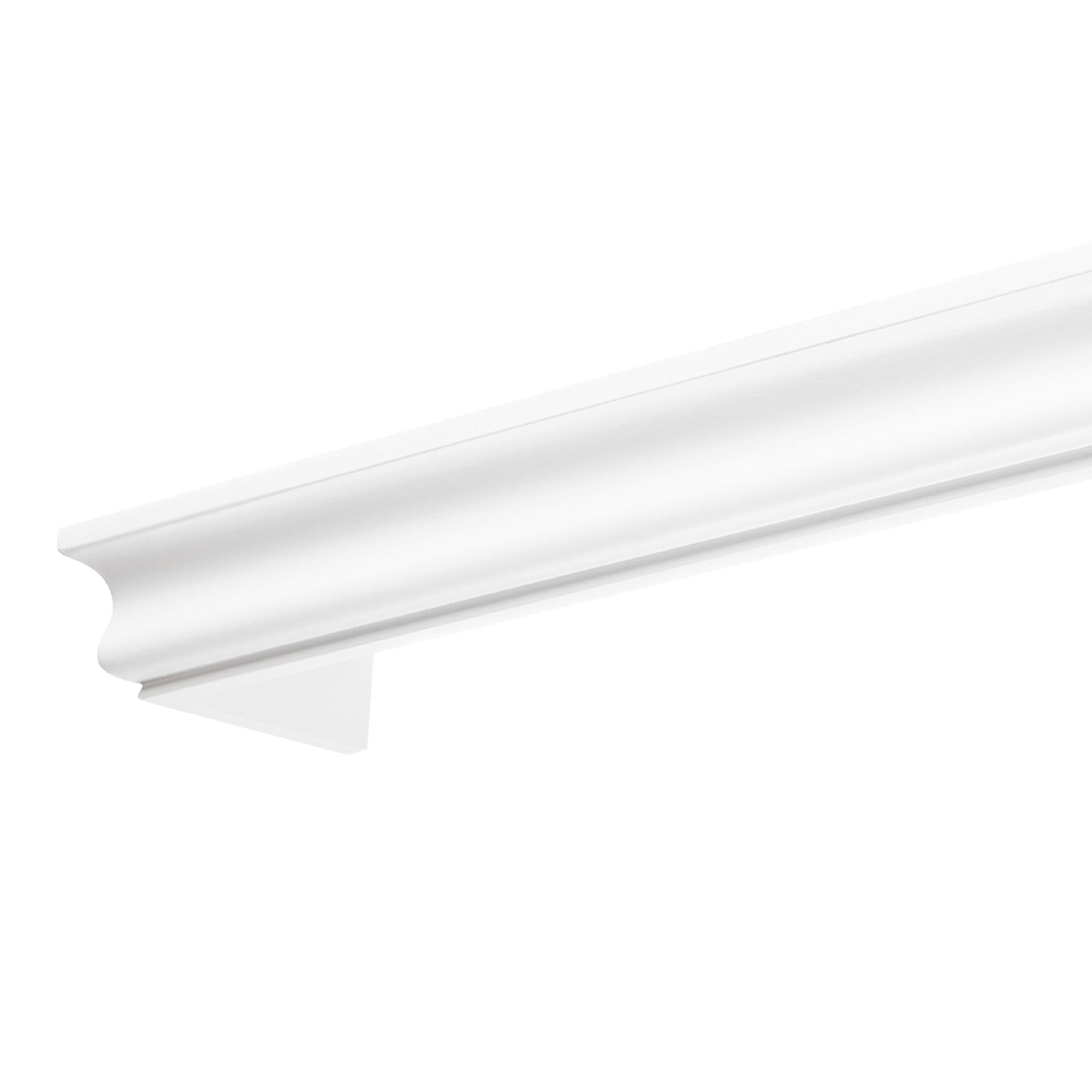 Athena Wooden Curtain Track System with Decorative Valance