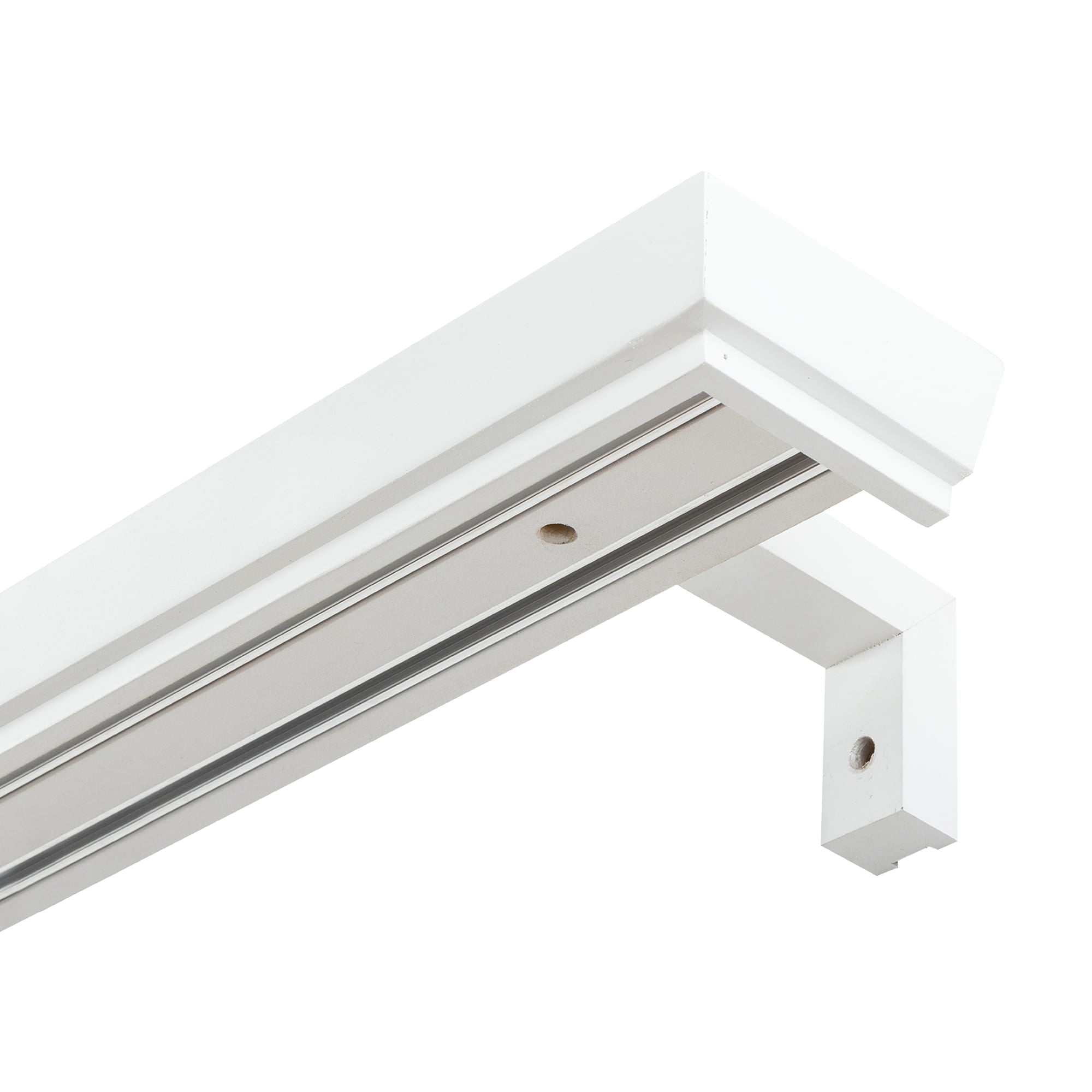 Conic Wooden Curtain Track System with Decorative Valance