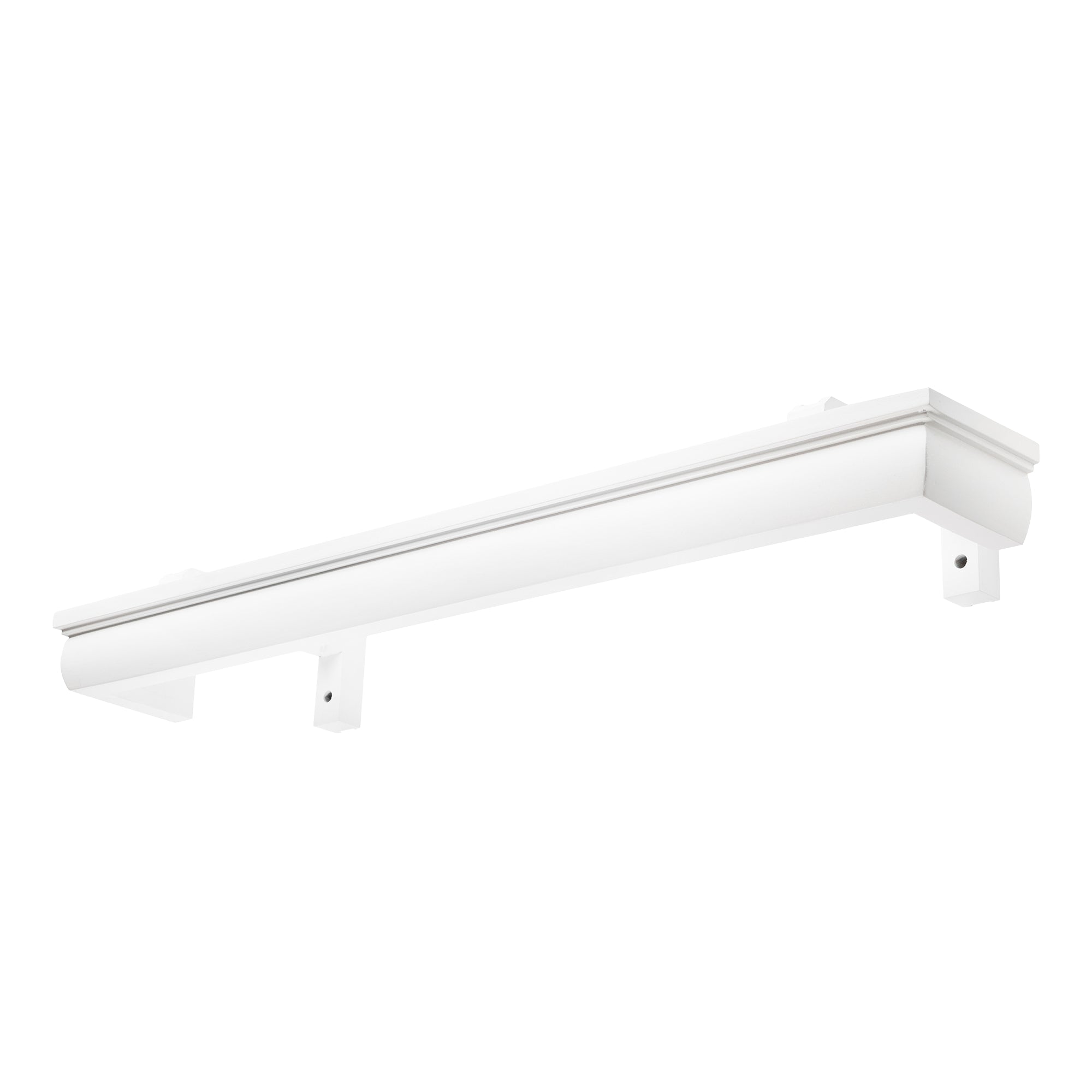 Firenze Wooden Curtain Track System with Decorative Valance