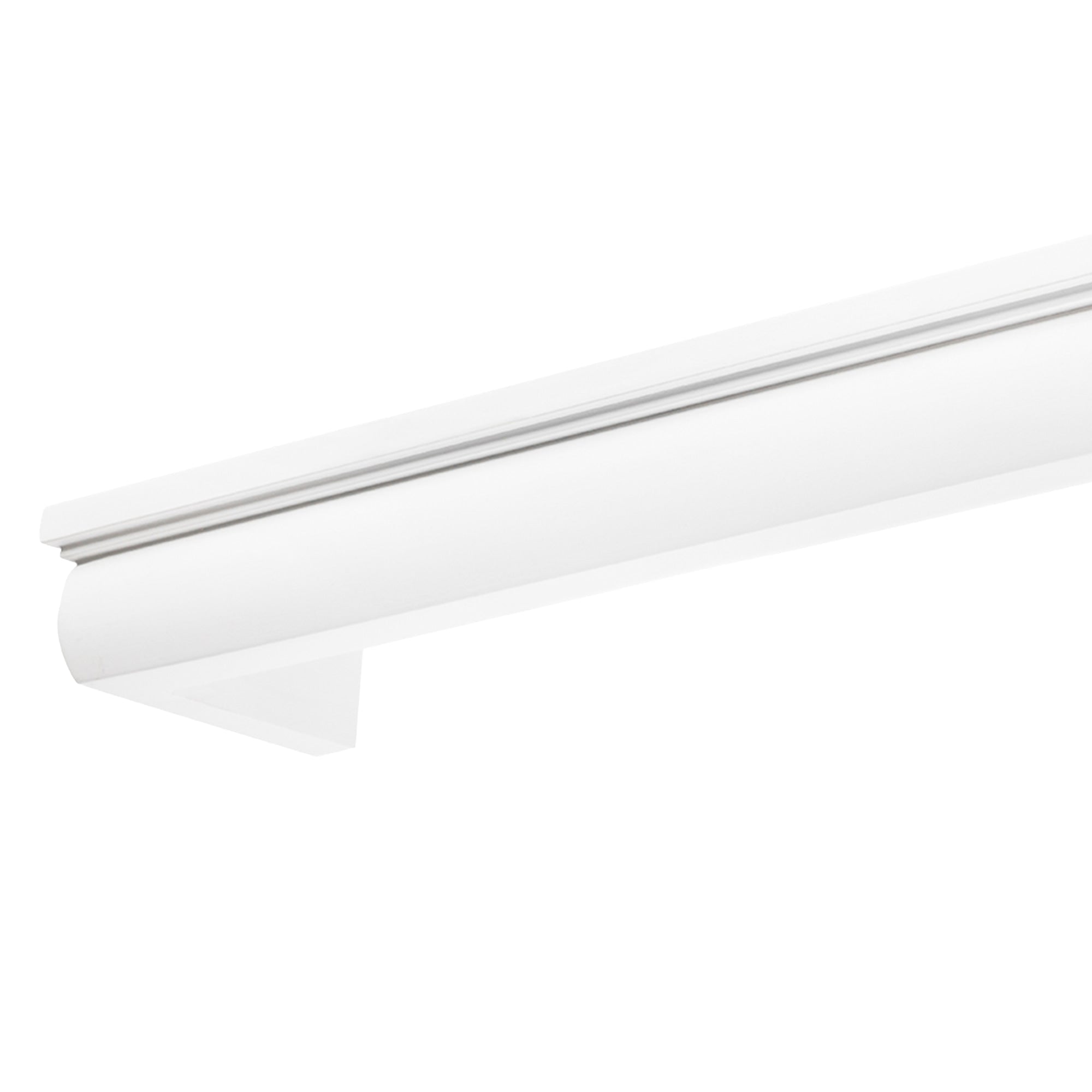 Firenze Wooden Curtain Track System with Decorative Valance