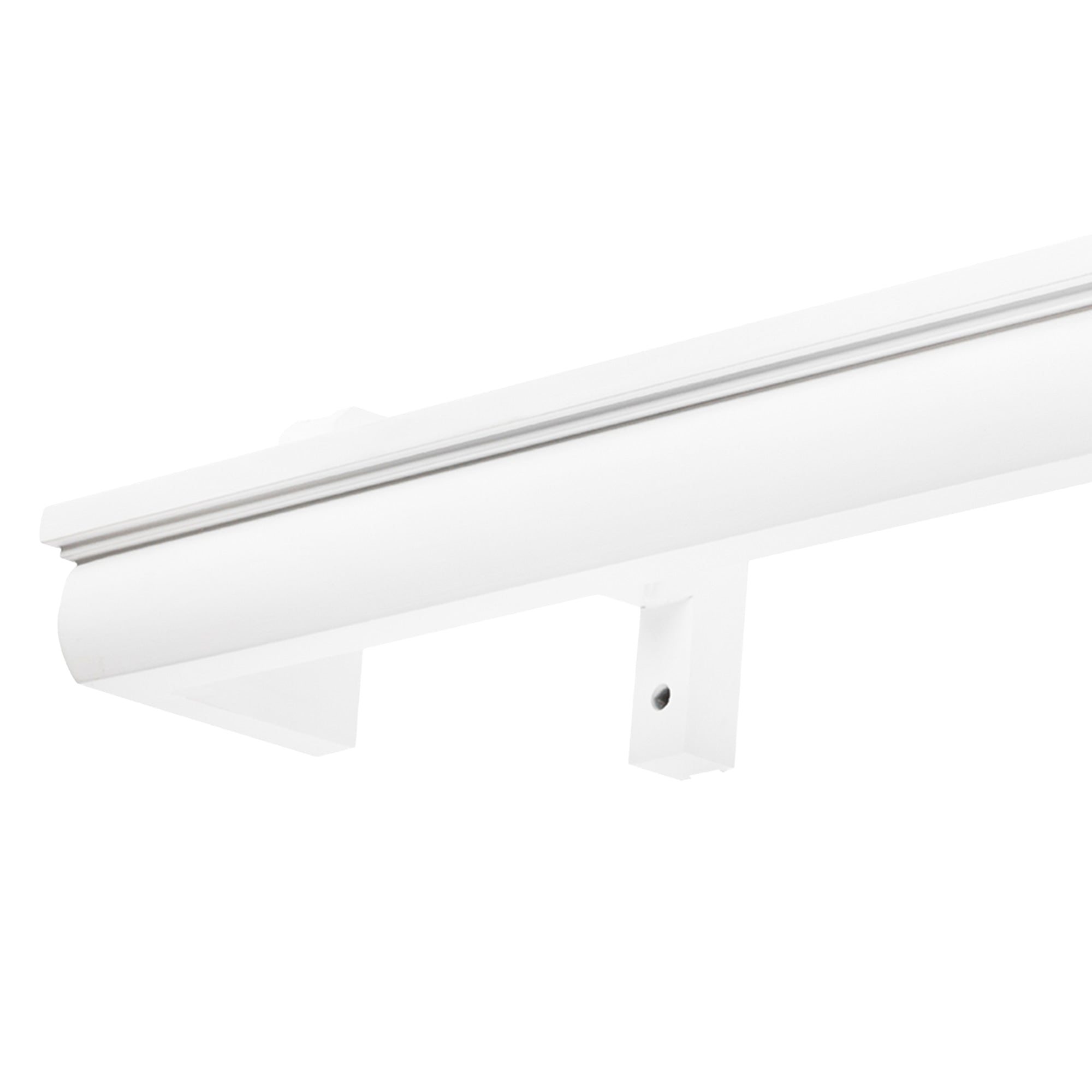 Firenze Wooden Curtain Track System with Decorative Valance