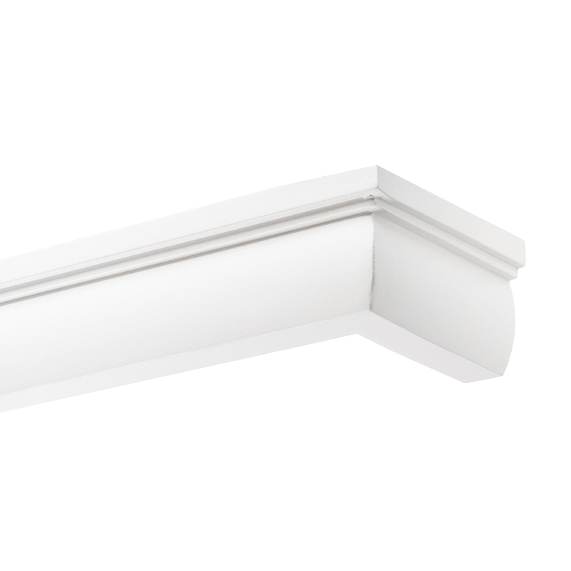 Firenze Wooden Curtain Track System with Decorative Valance