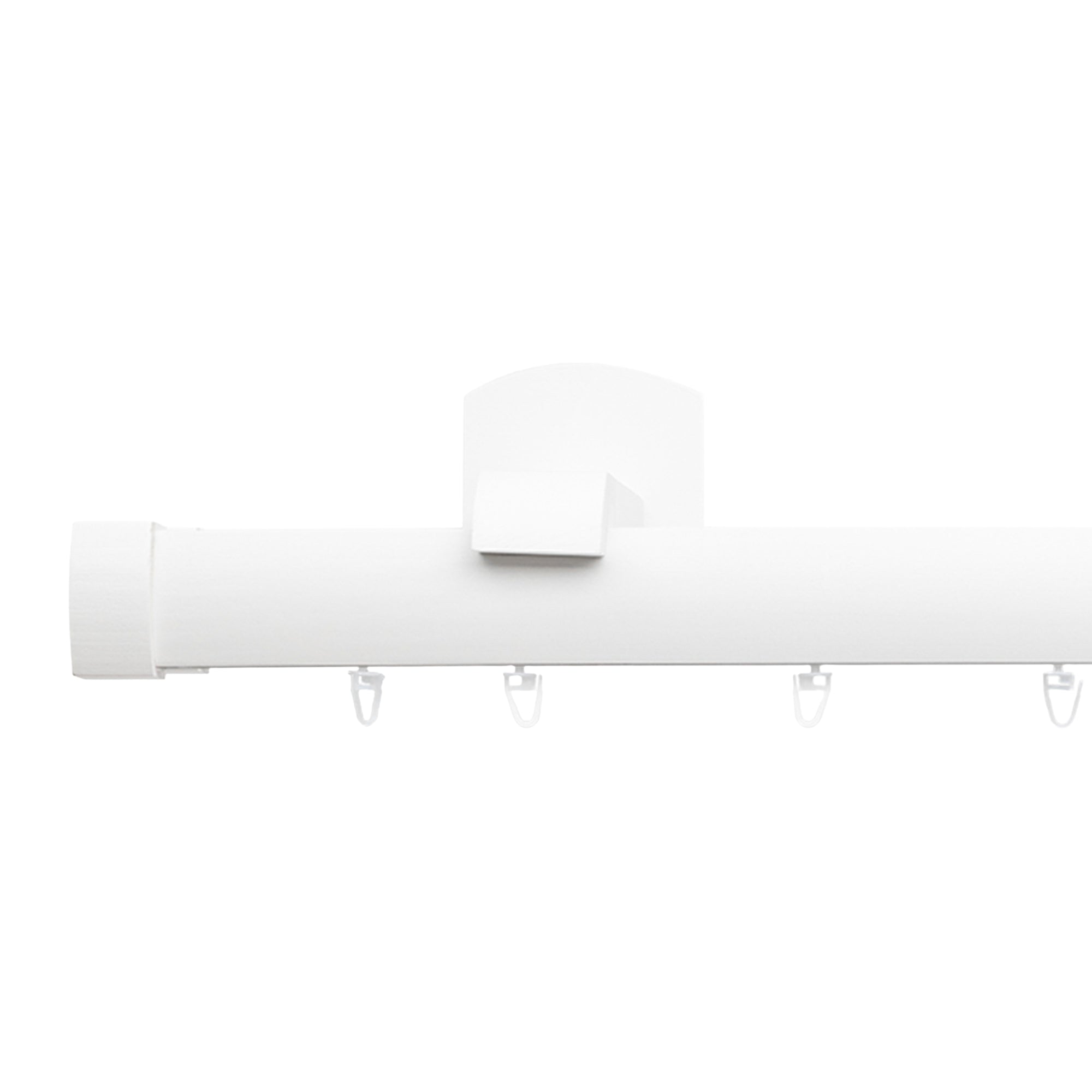 Domino Double Wooden Curtain Rod & Track System for Curtains and Drapes