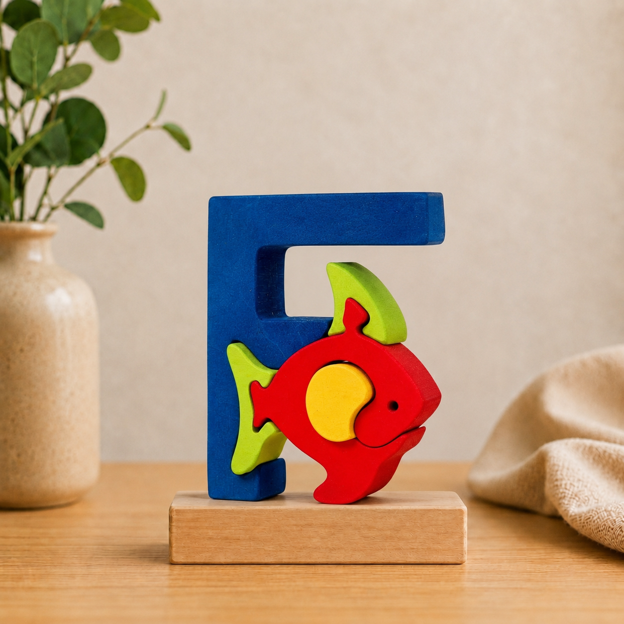 Wooden Alphabet Puzzles