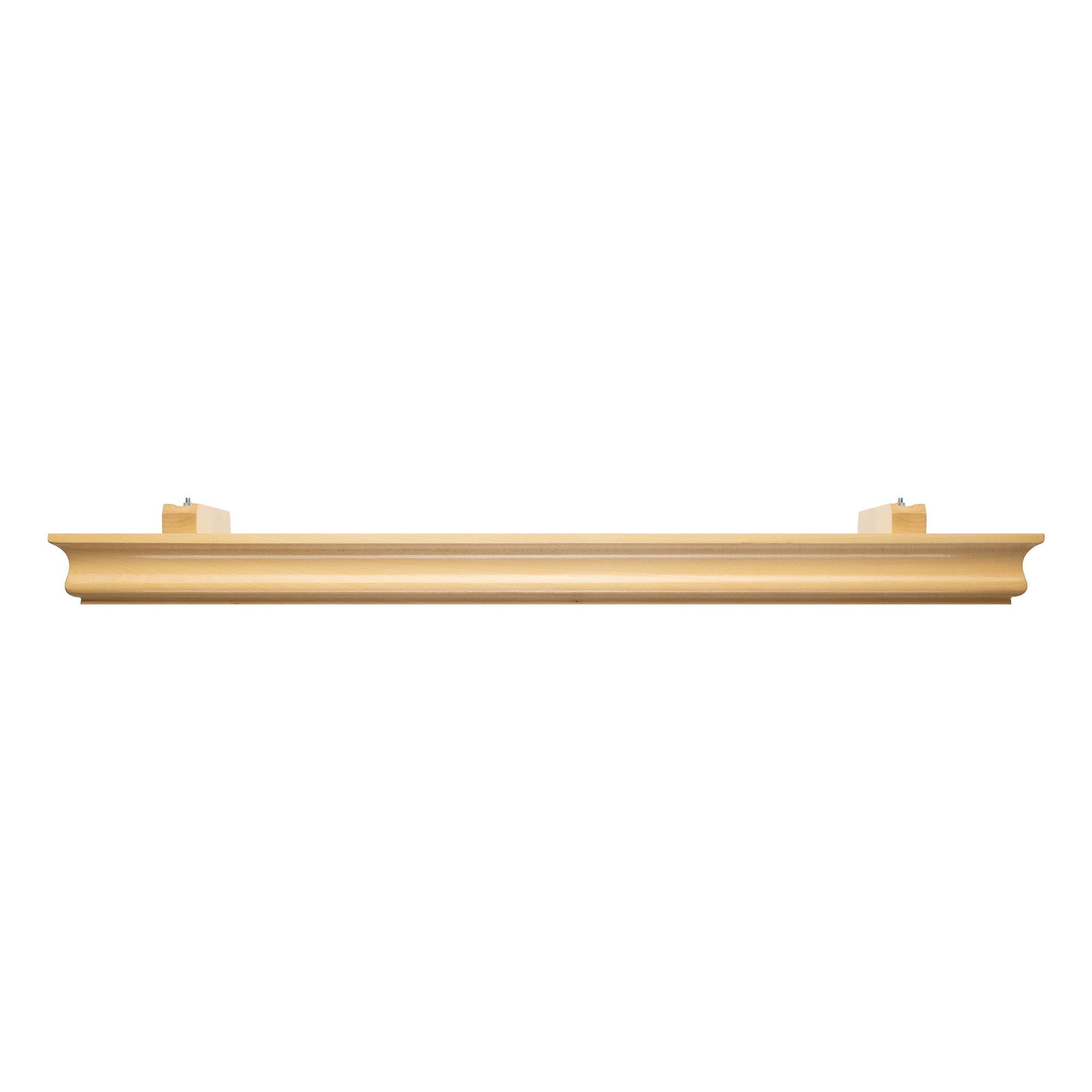 Athena Wooden Curtain Track System with Decorative Valance