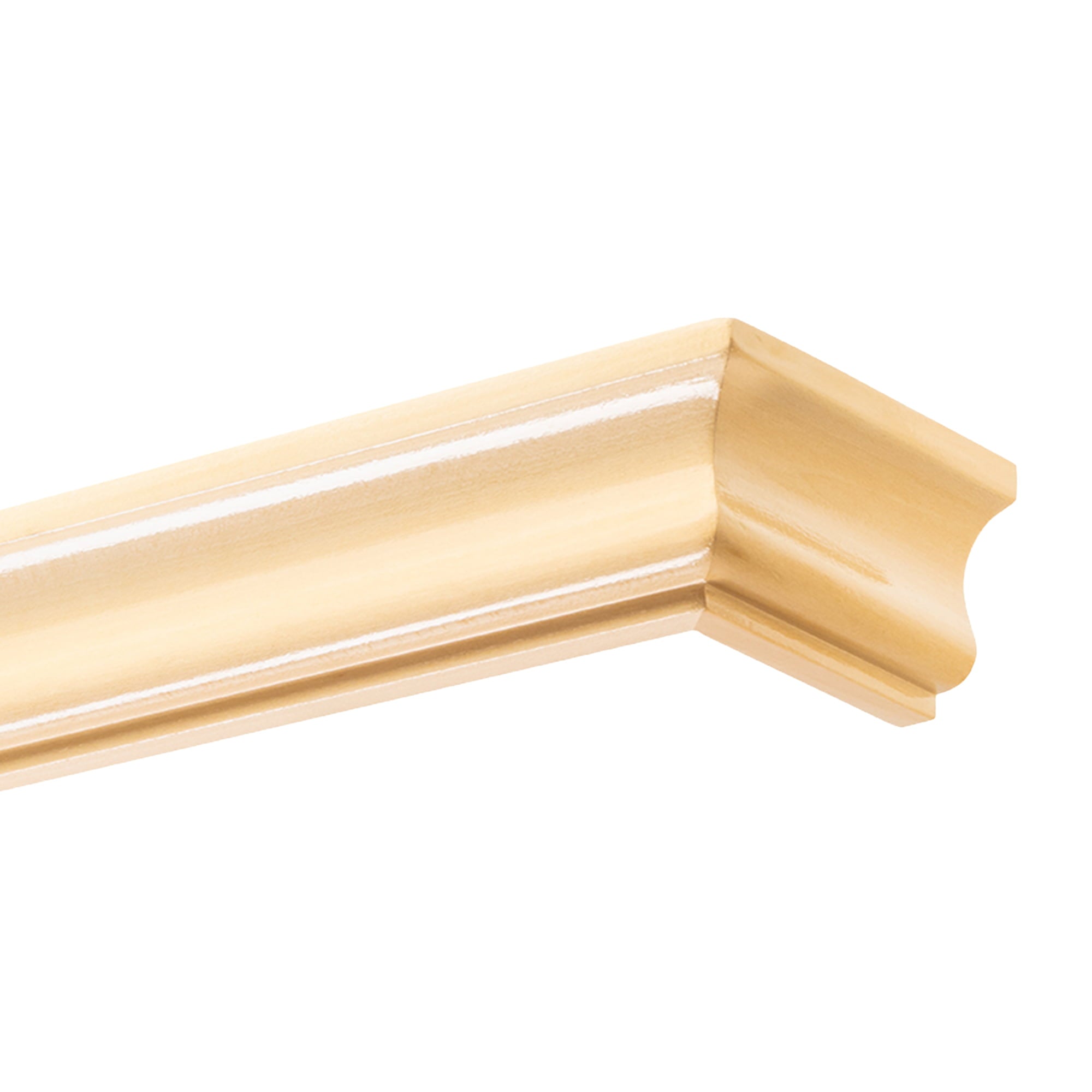 Athena Wooden Curtain Track System with Decorative Valance