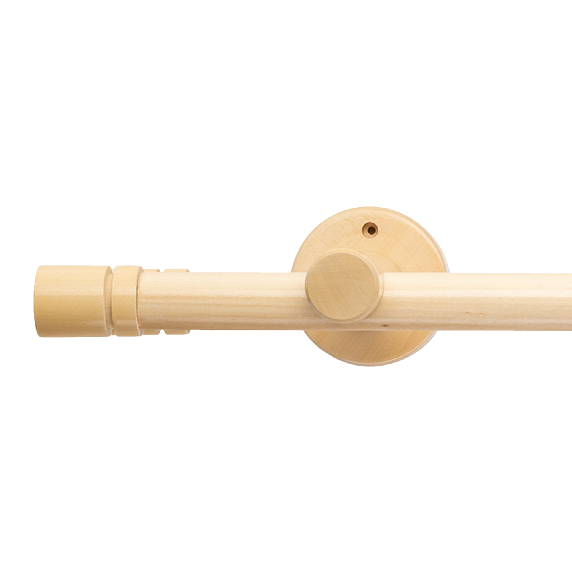 CILINDRU DOUBLE 35 MM WOODEN CURTAIN ROD & ALUMINUM TRACK SYSTEM