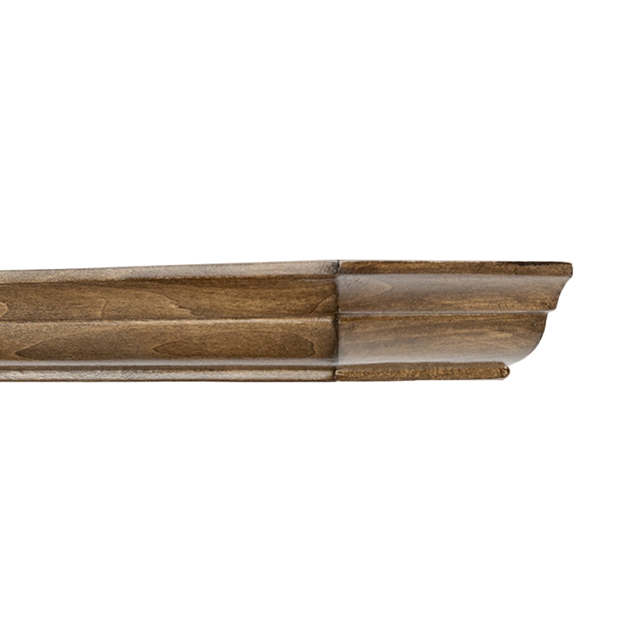 Filip Wooden Curtain Track System with Decorative Valance