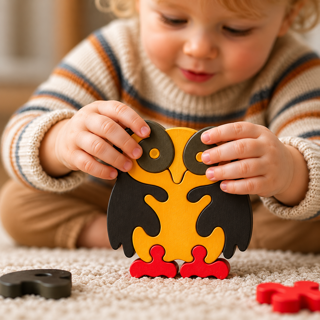 Wooden Owl Puzzle