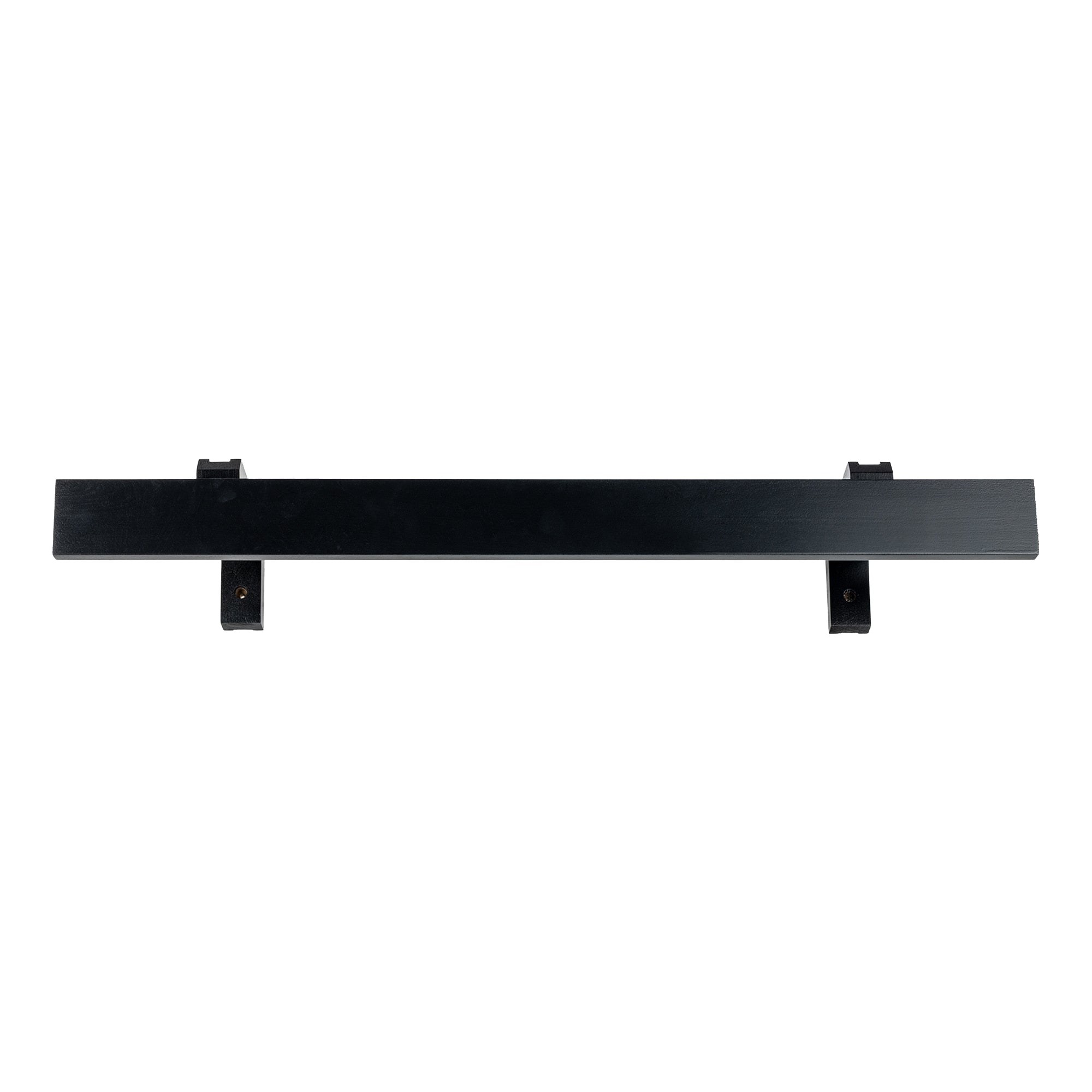 Travetto Double Curtain Track System with Wooden Decorative Valance