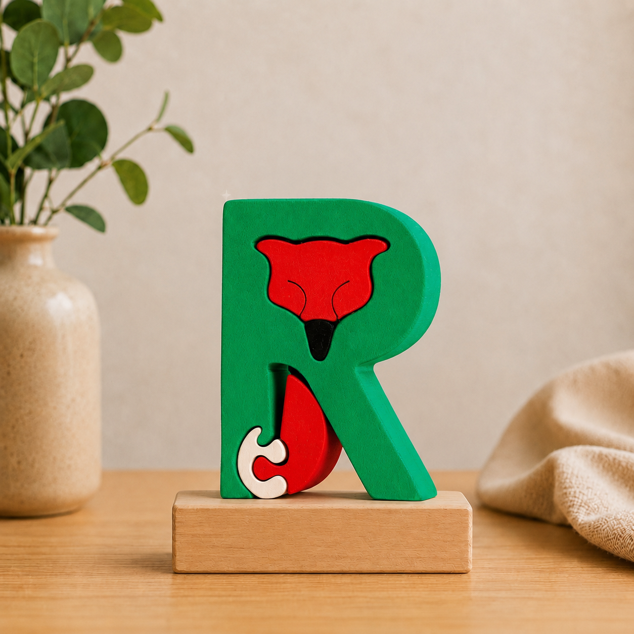 Wooden Alphabet Puzzles