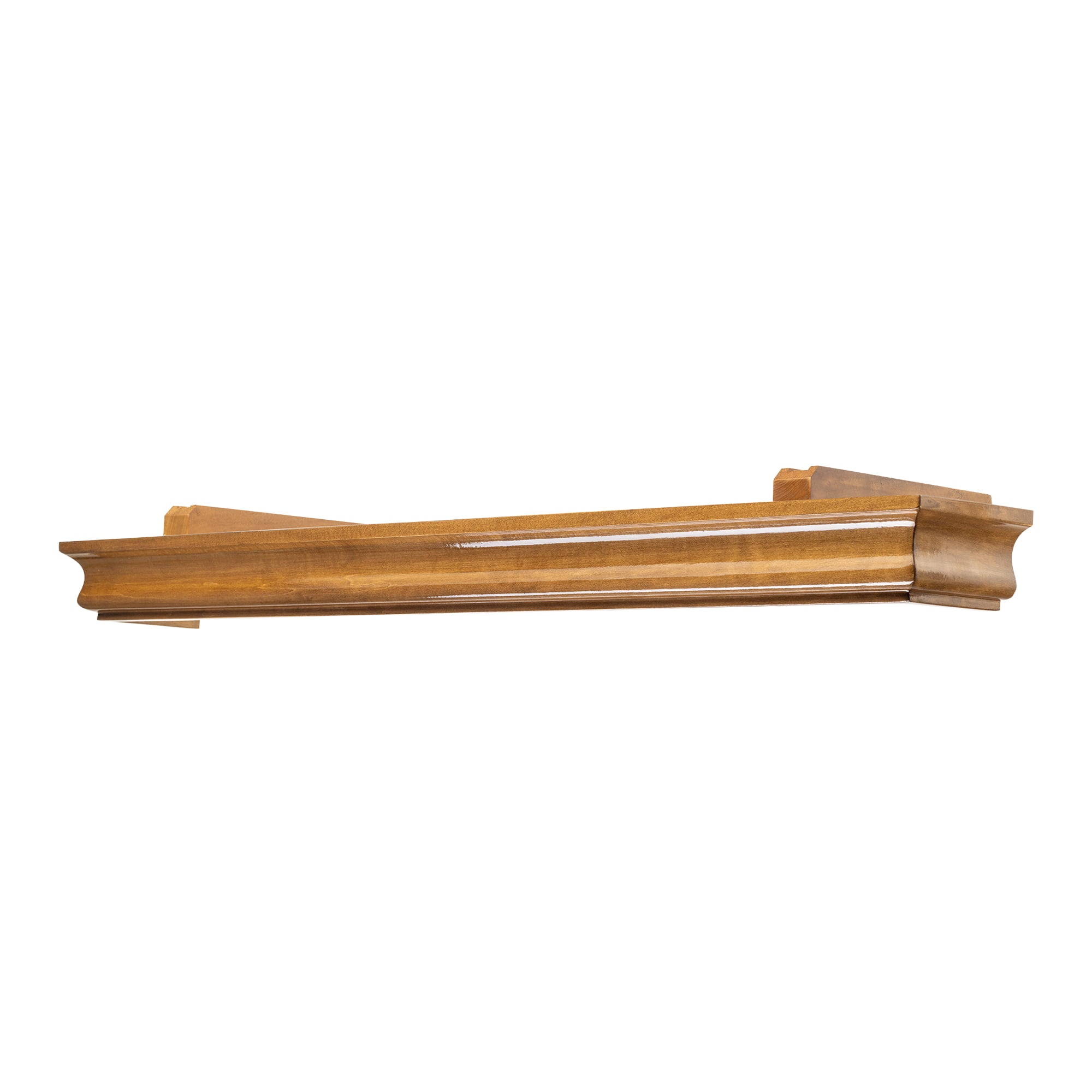 Athena Wooden Curtain Track System with Decorative Valance