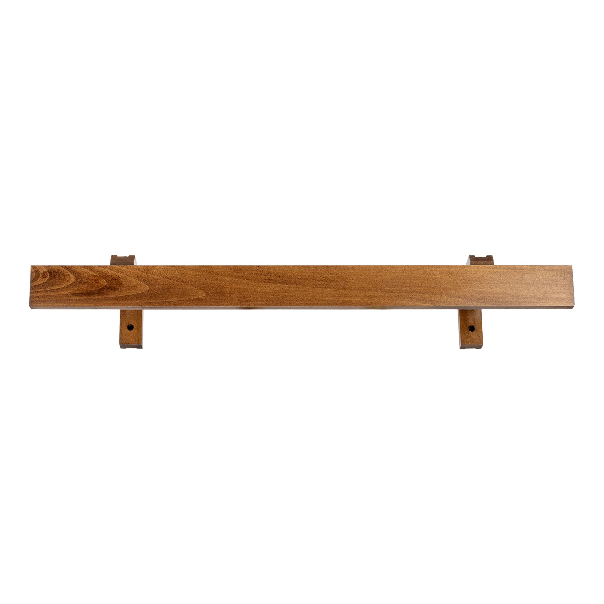 Travetto Double Curtain Track System with Wooden Decorative Valance