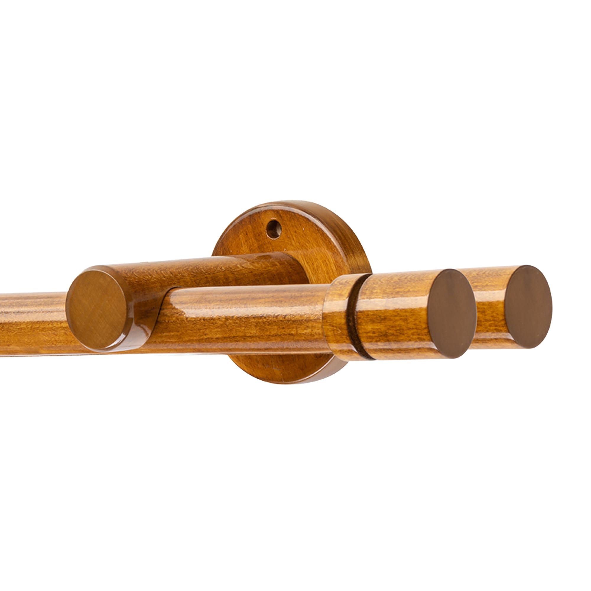 CILINDRU DOUBLE 35 MM WOODEN CURTAIN ROD & ALUMINUM TRACK SYSTEM