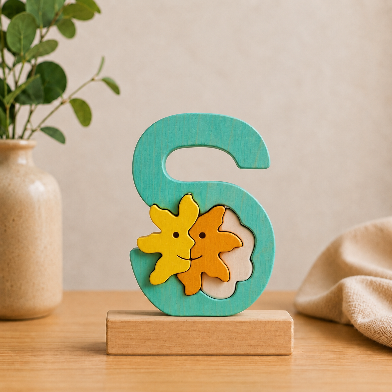Wooden Alphabet Puzzles