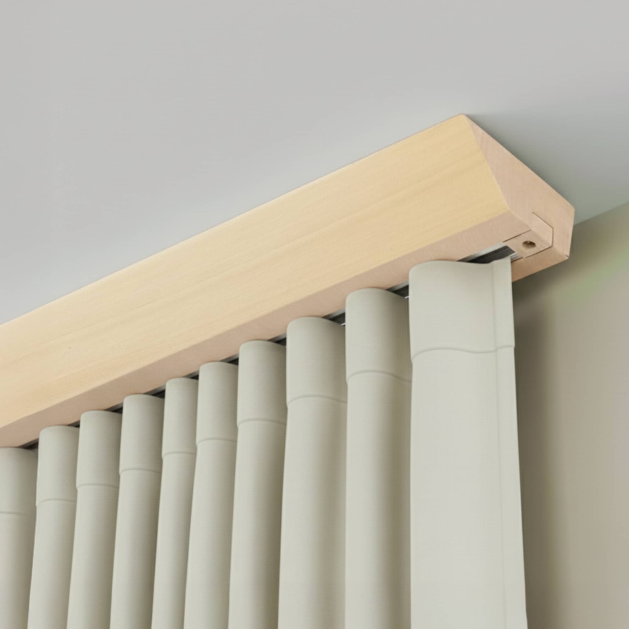 Single curtain track Knauern