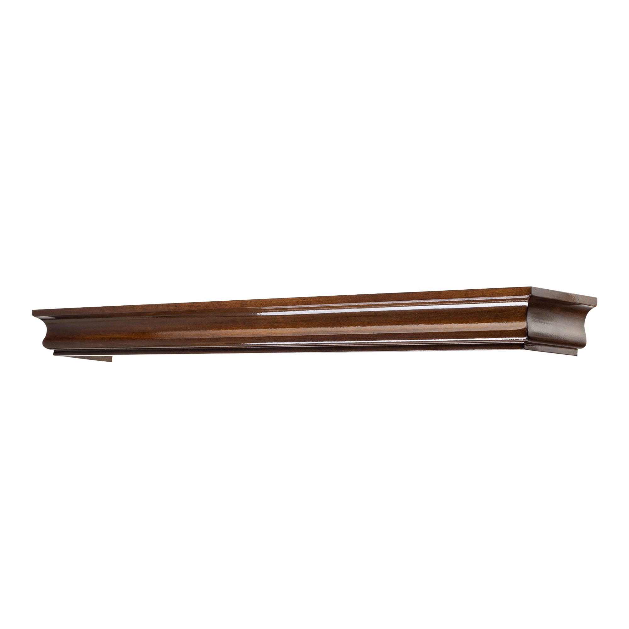 Athena Wooden Curtain Track System with Decorative Valance