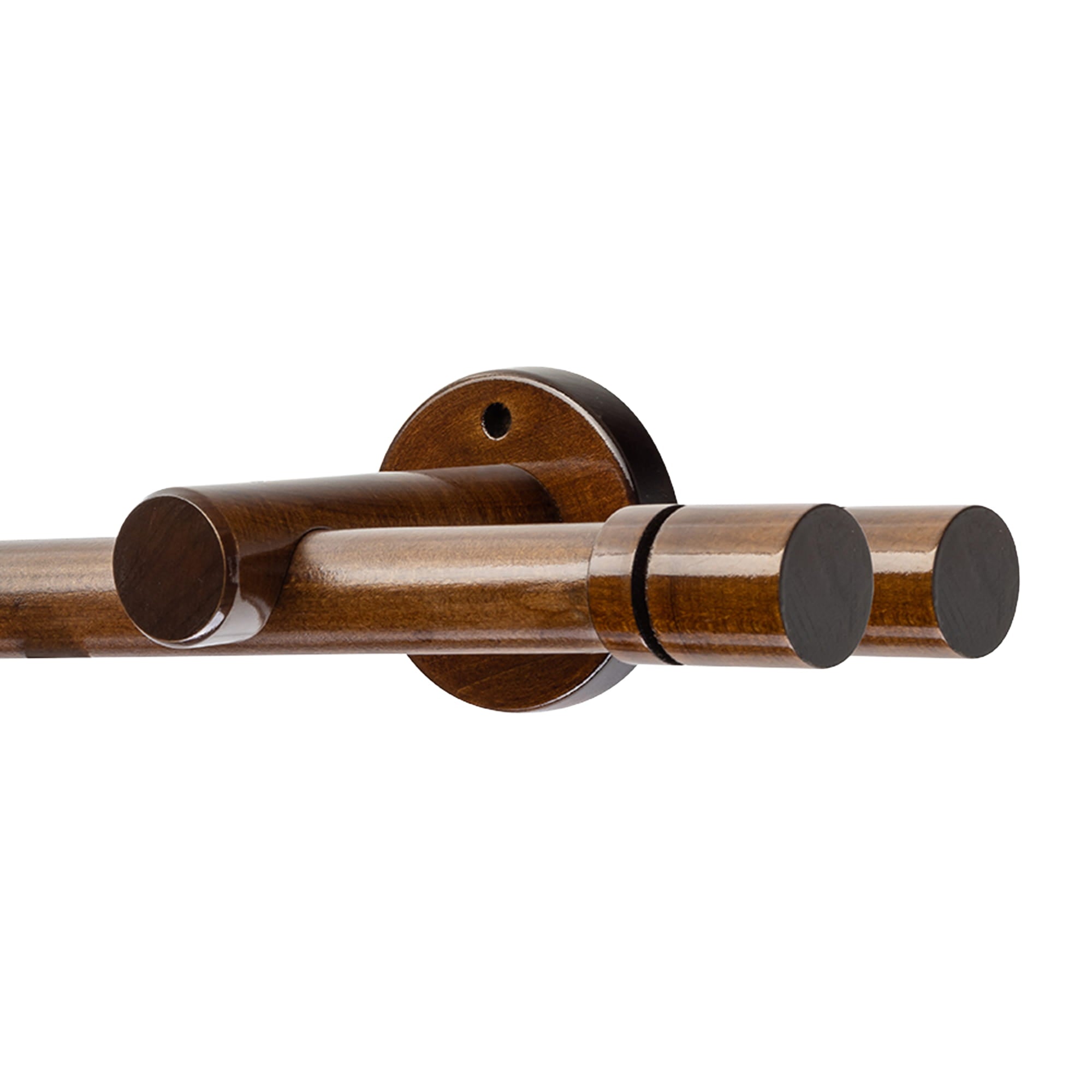 CILINDRU DOUBLE 35 MM WOODEN CURTAIN ROD & ALUMINUM TRACK SYSTEM