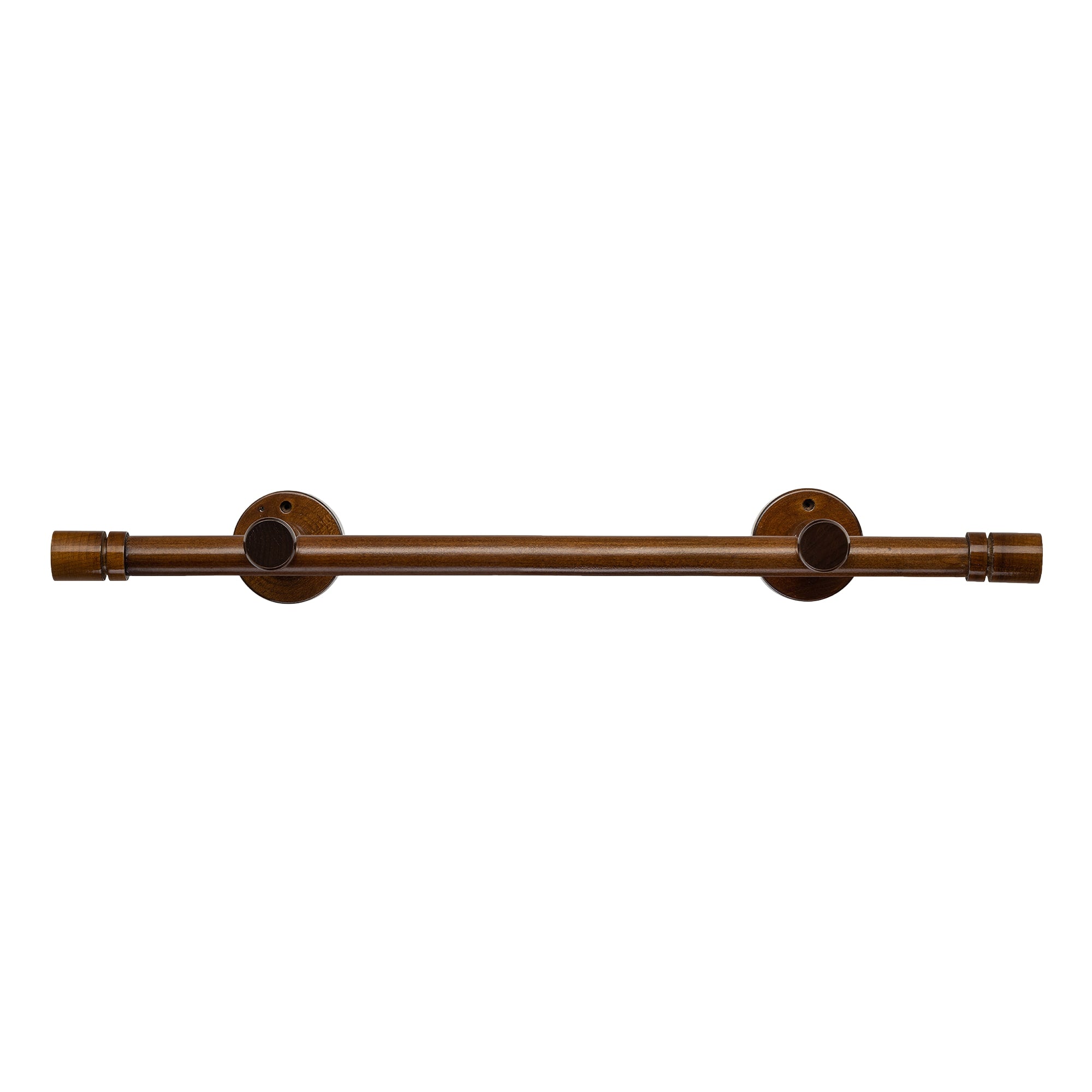 Cilindru Single 35 mm Wooden Curtain Rod & Aluminum Track System