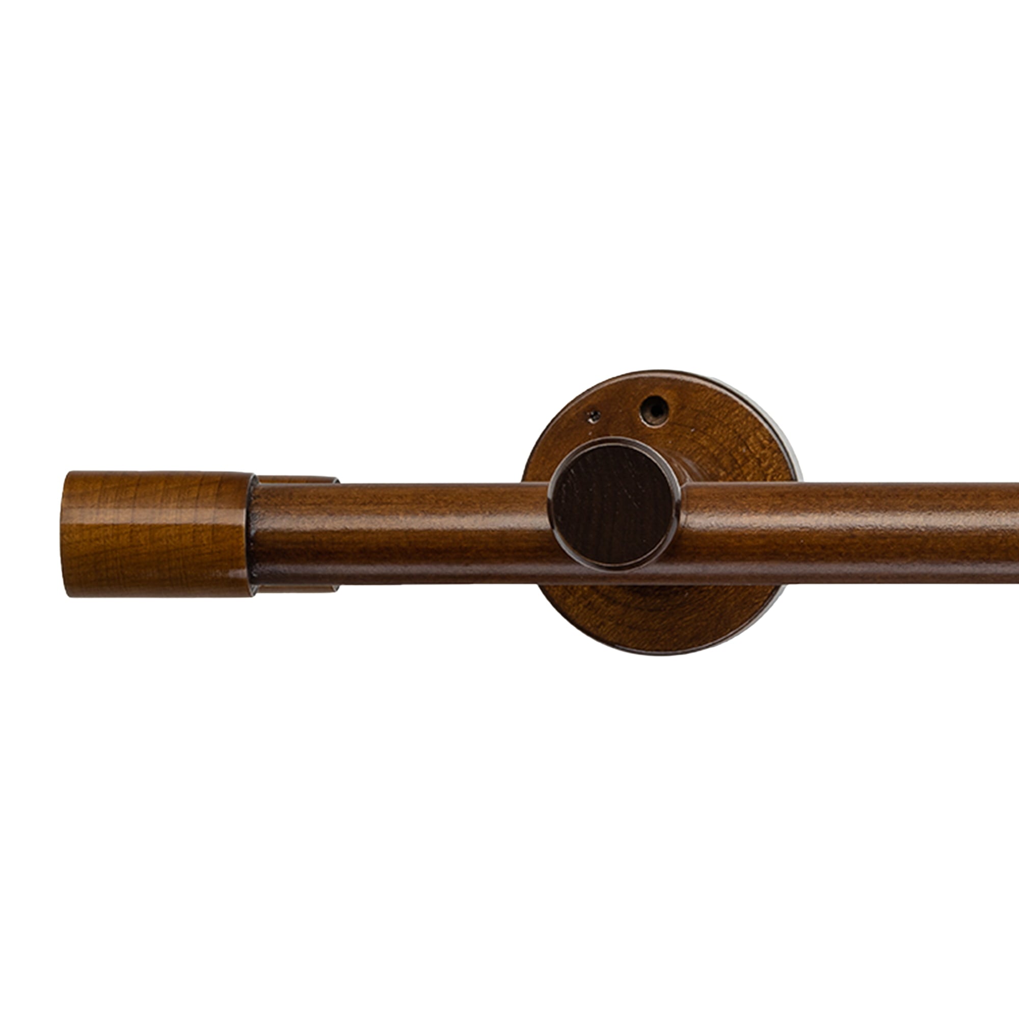 Luna Double 35 mm Wooden Curtain Rod & Track System