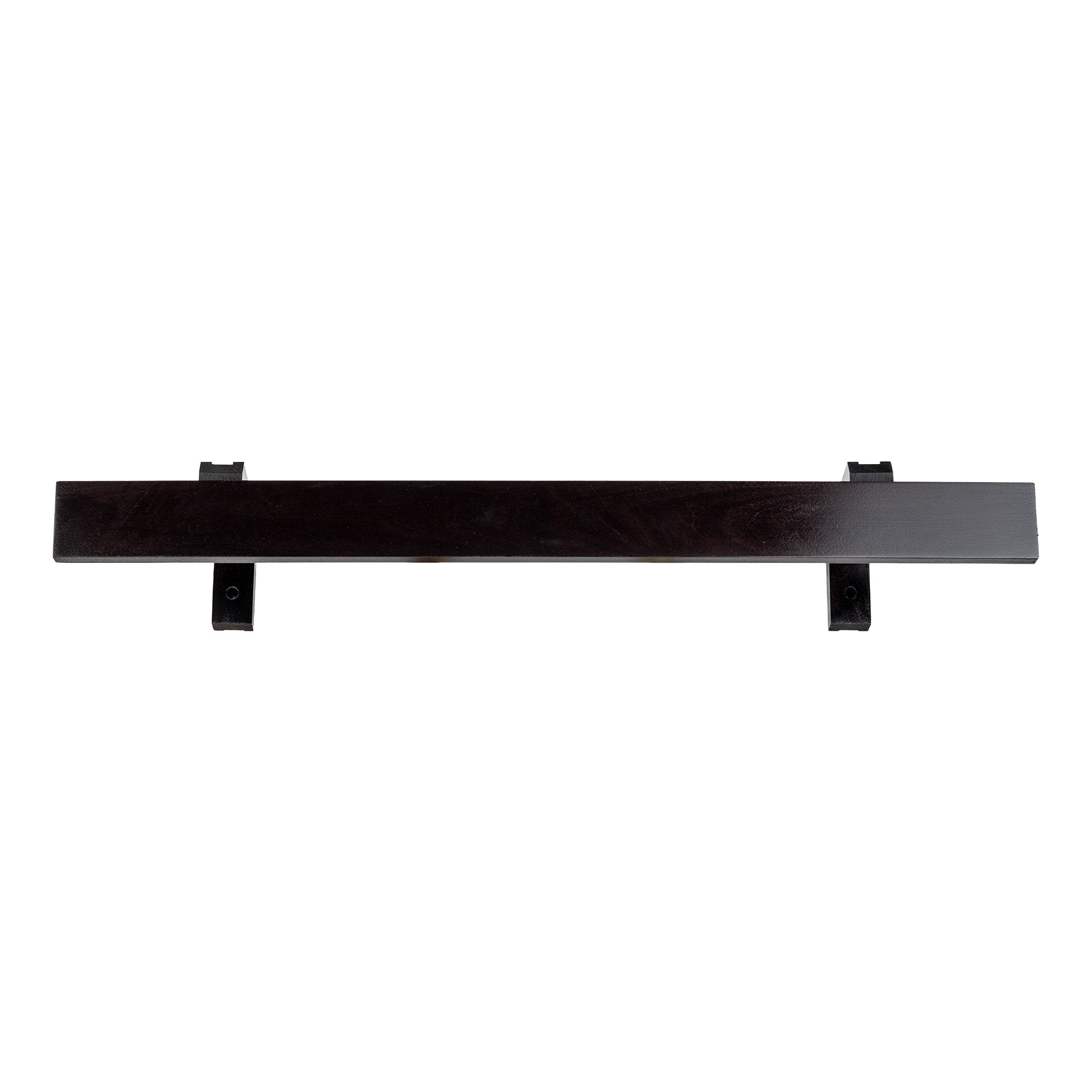 Travetto Double Curtain Track System with Wooden Decorative Valance