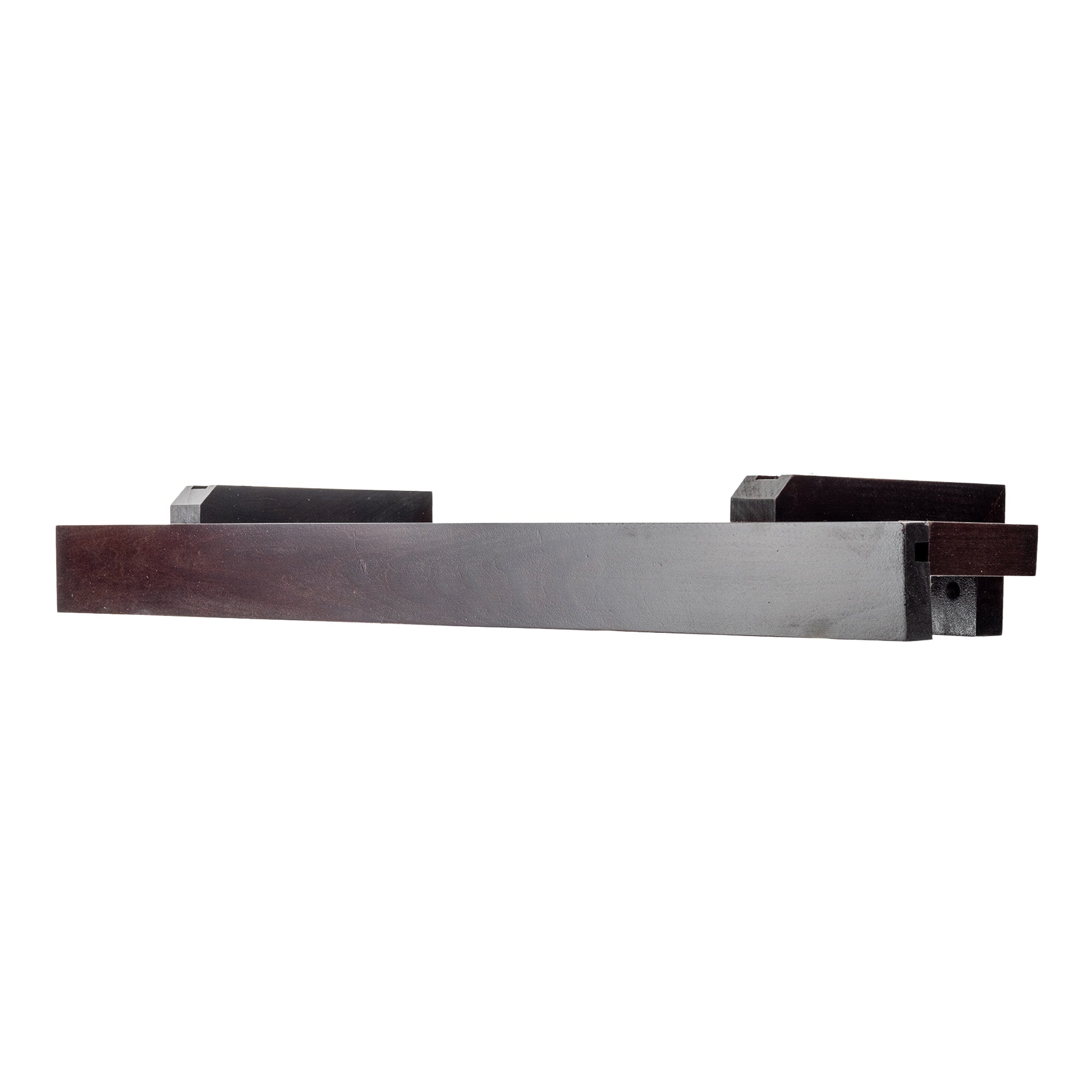Travetto Double Curtain Track System with Wooden Decorative Valance