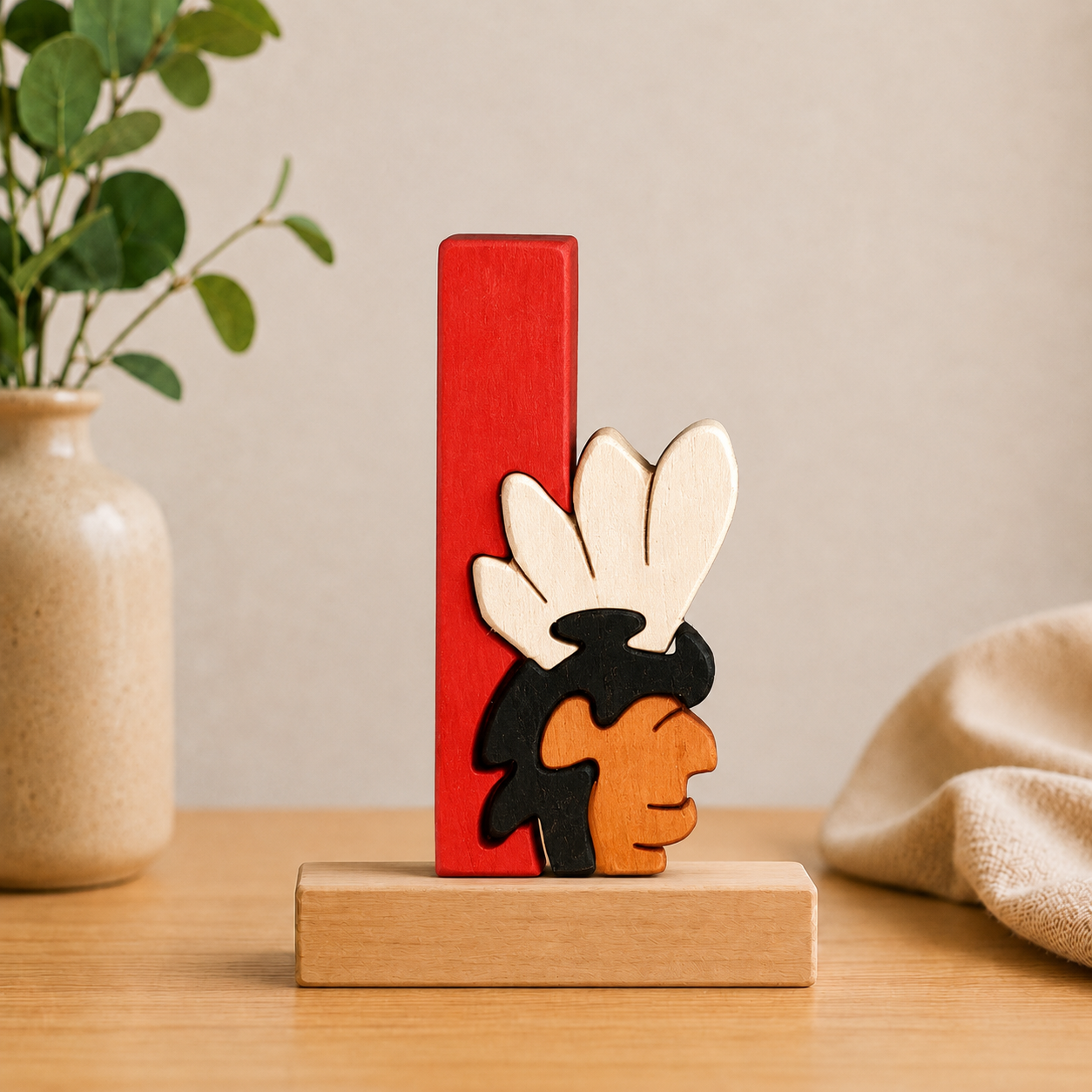 Wooden Alphabet Puzzles
