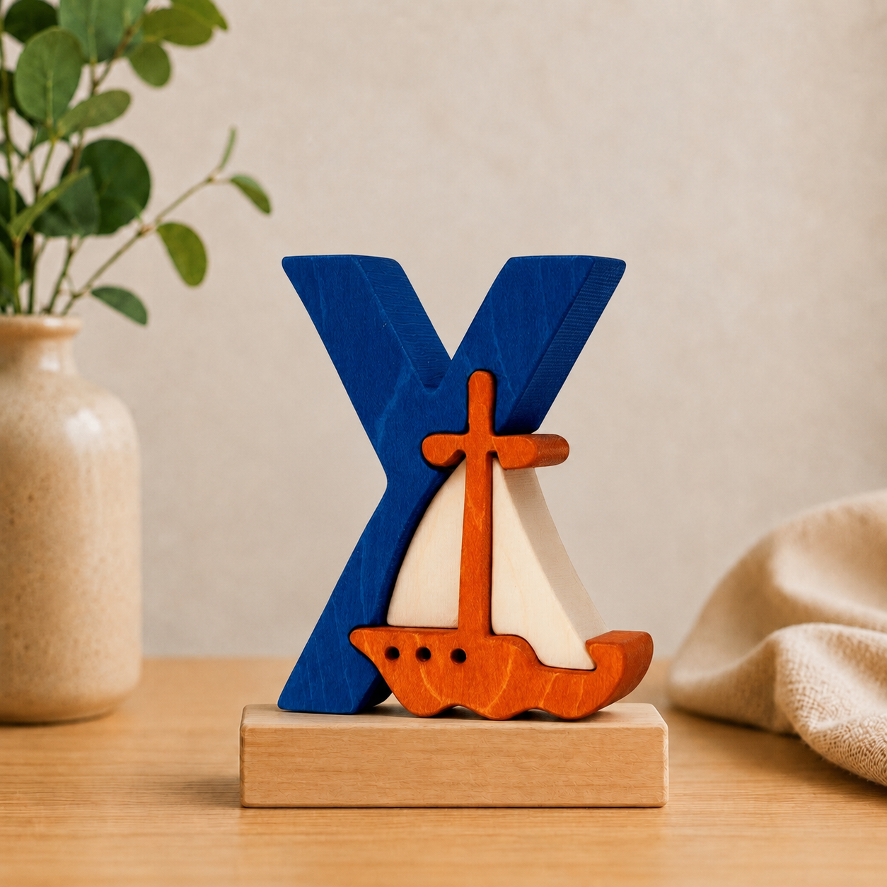 Wooden Alphabet Puzzles