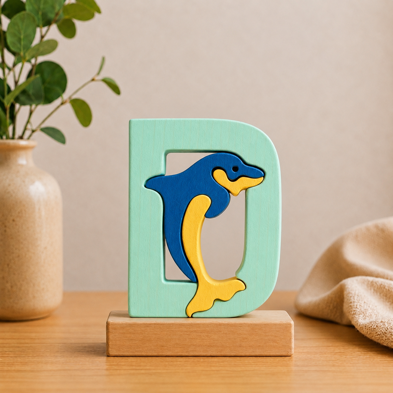 Wooden Alphabet Puzzles