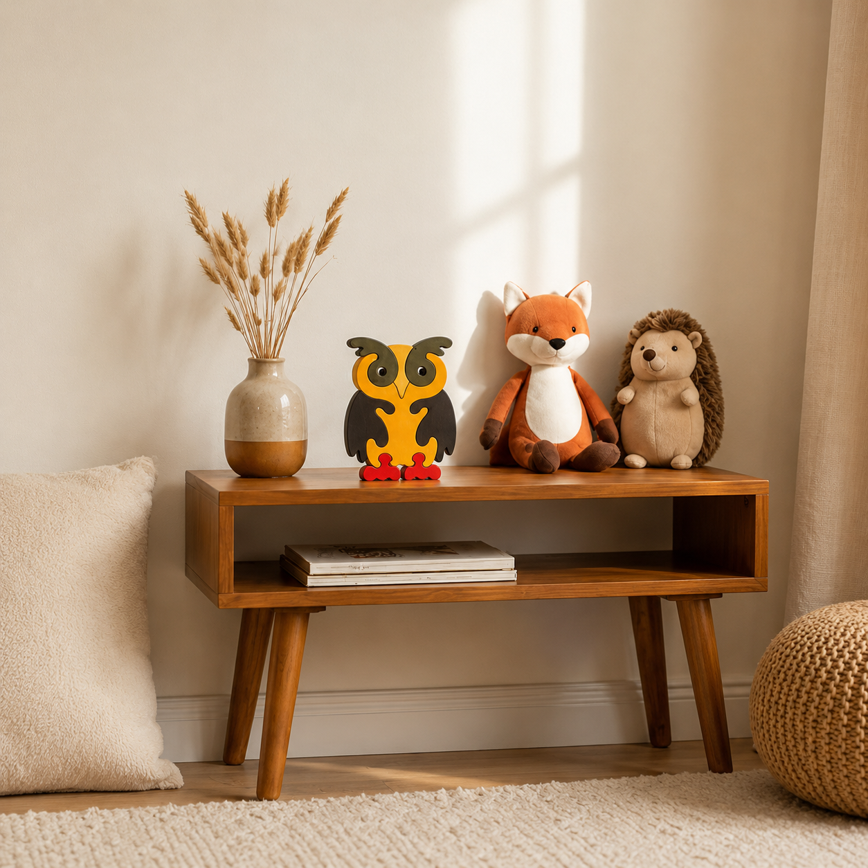 Wooden Owl Puzzle