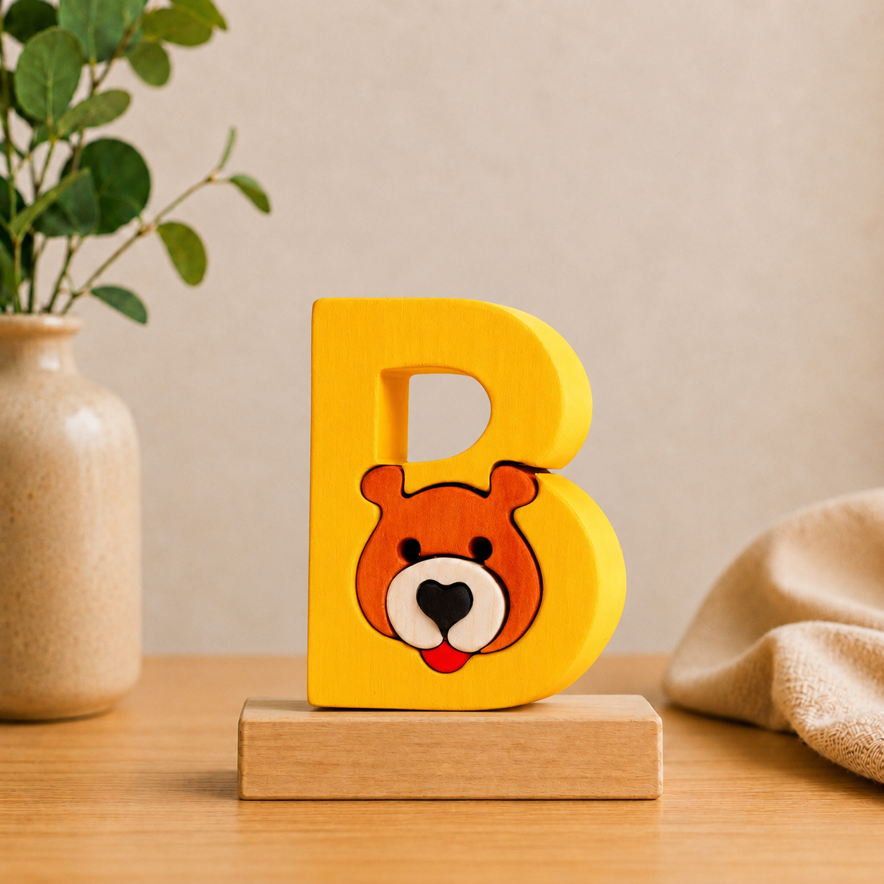 Wooden Alphabet Puzzles