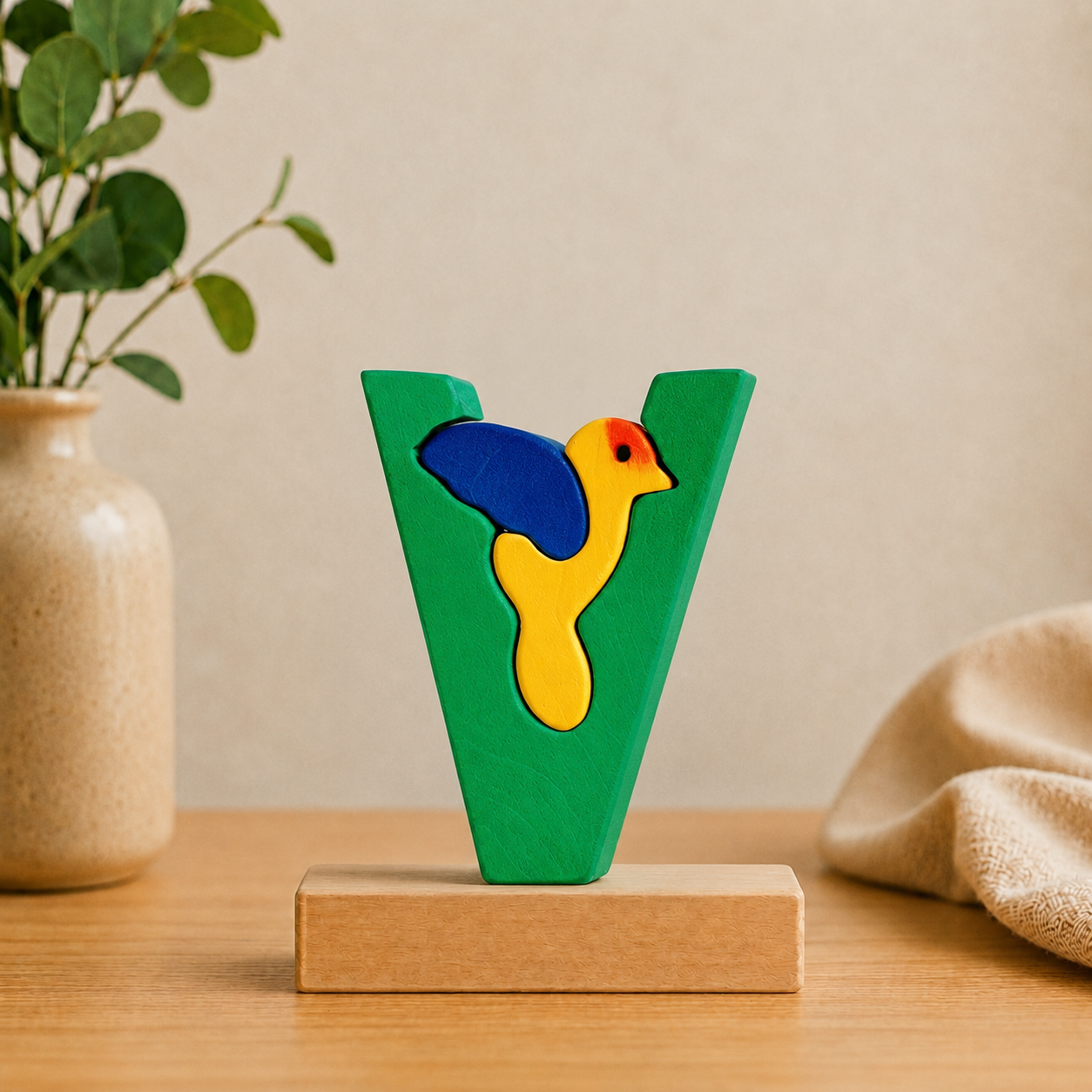 Wooden Alphabet Puzzles