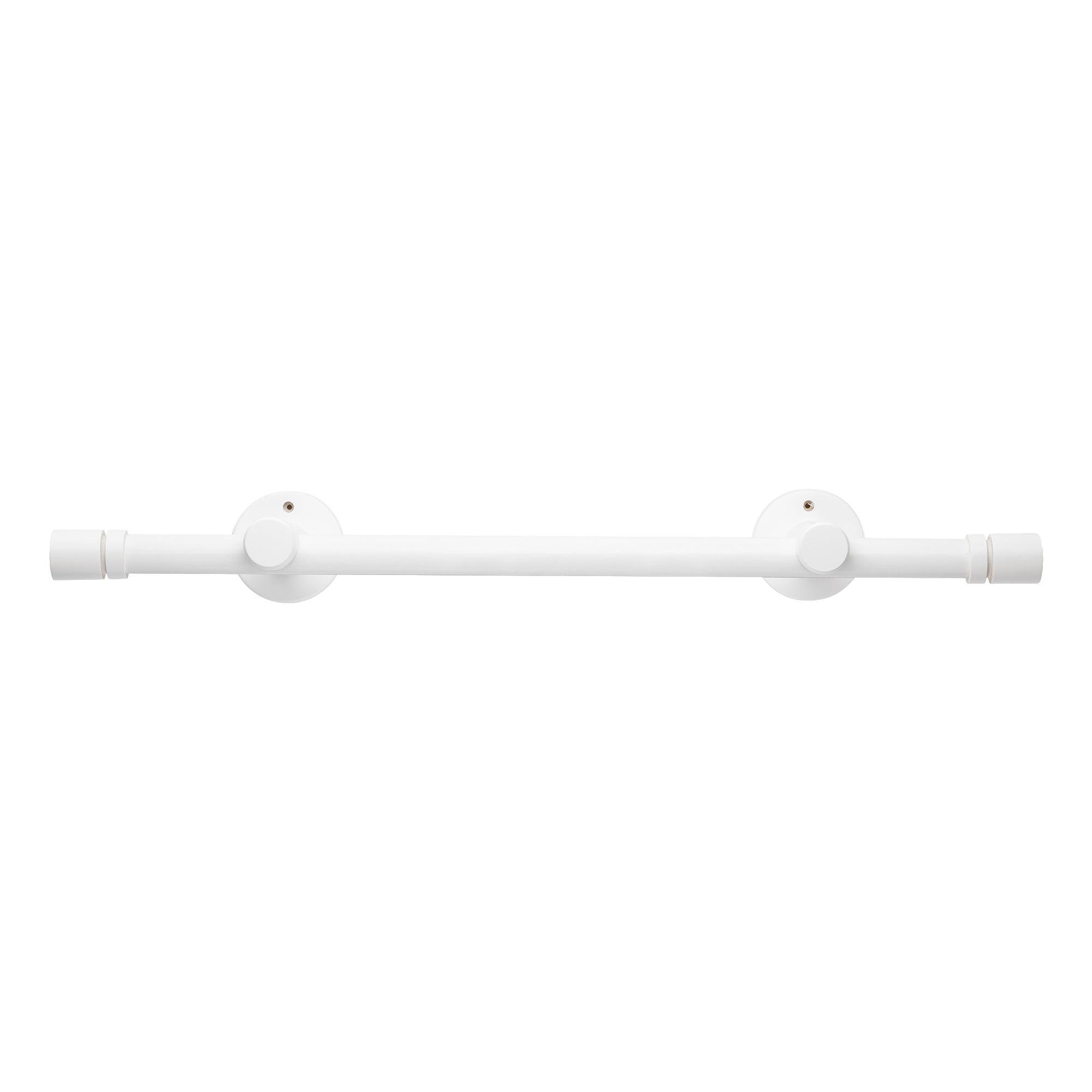 Cilindru Single 35 mm Wooden Curtain Rod & Aluminum Track System
