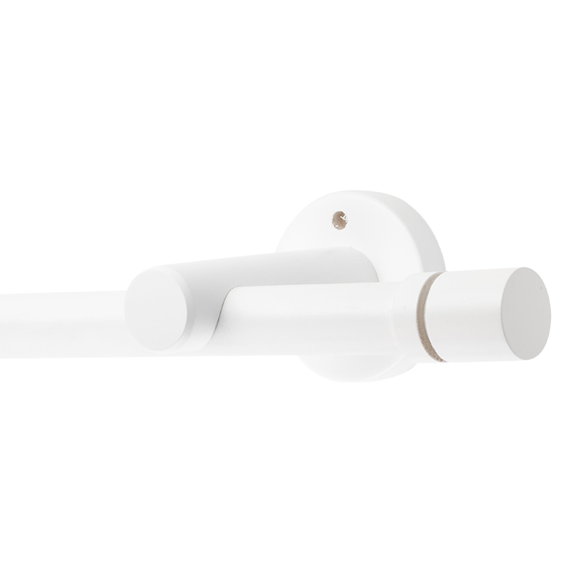 Cilindru Single 35 mm Wooden Curtain Rod & Aluminum Track System