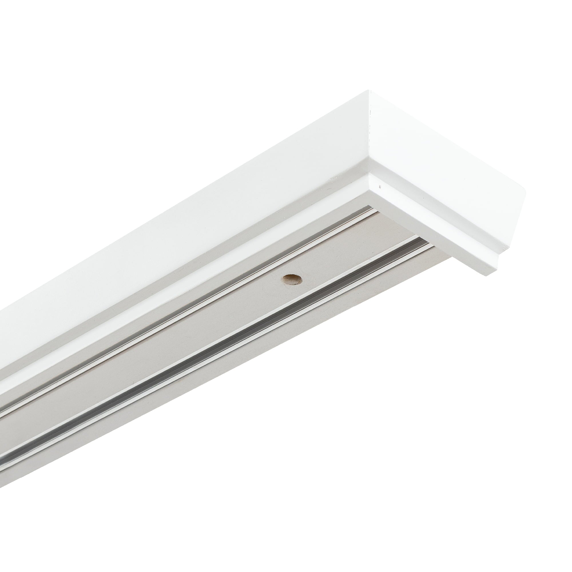 Conic Wooden Curtain Track System with Decorative Valance