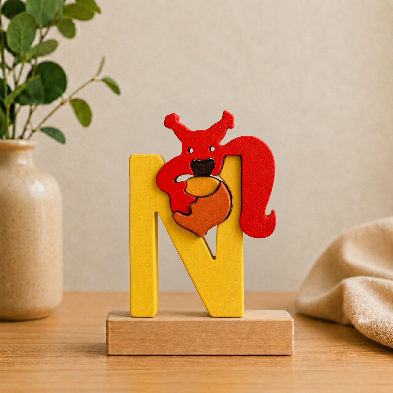 Wooden Alphabet Puzzles
