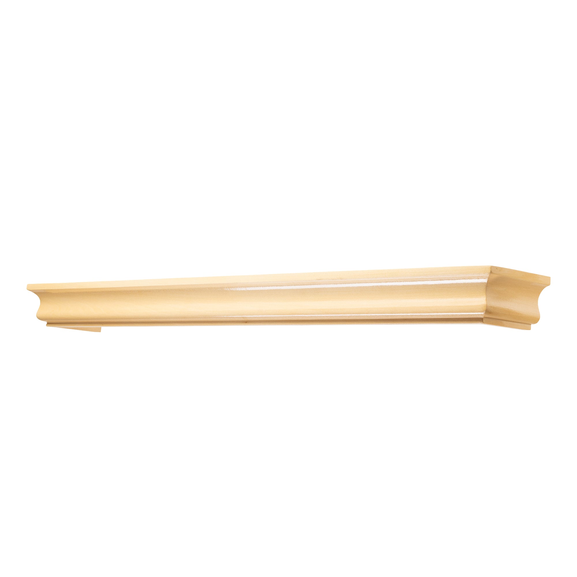 Athena Wooden Curtain Track System with Decorative Valance