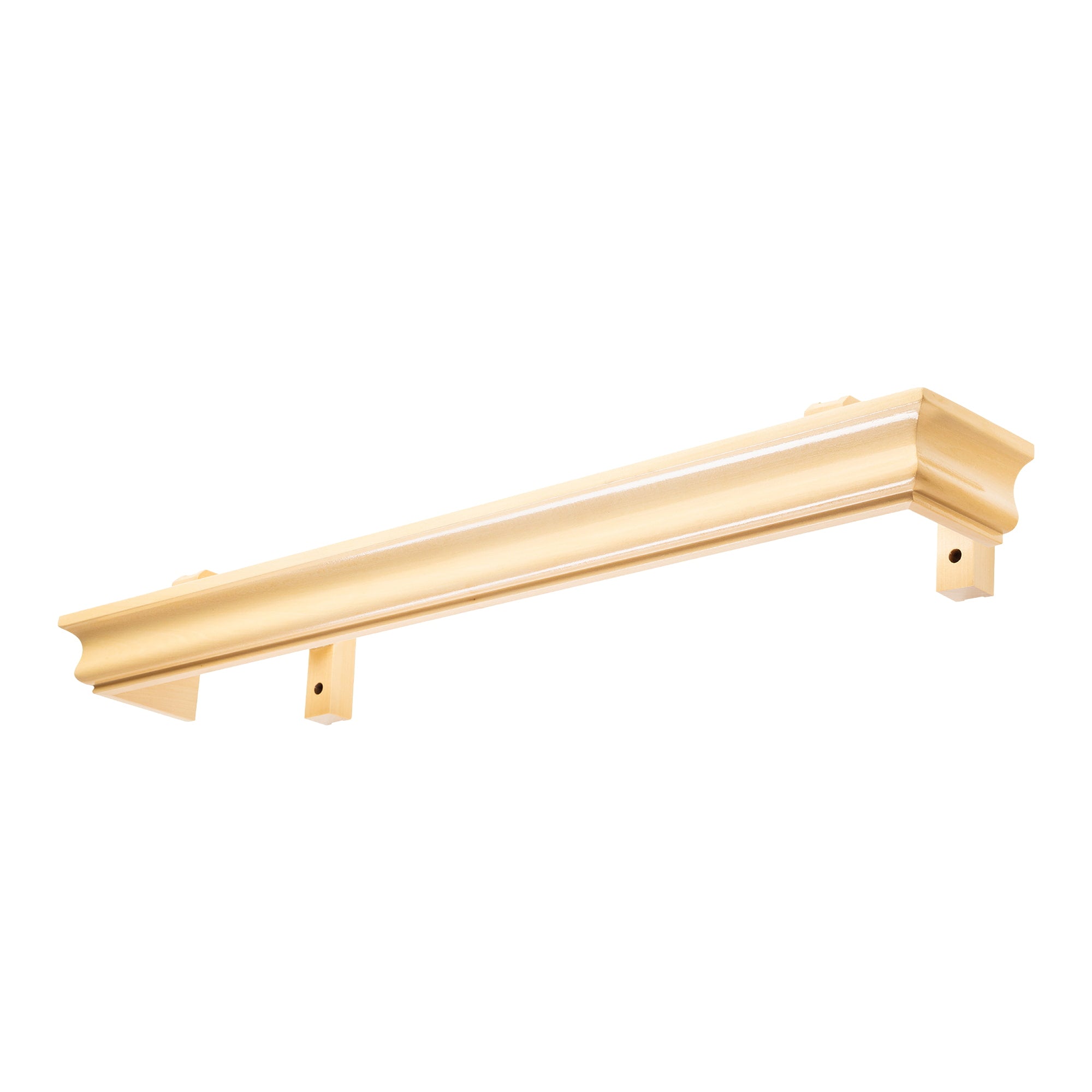 Athena Wooden Curtain Track System with Decorative Valance