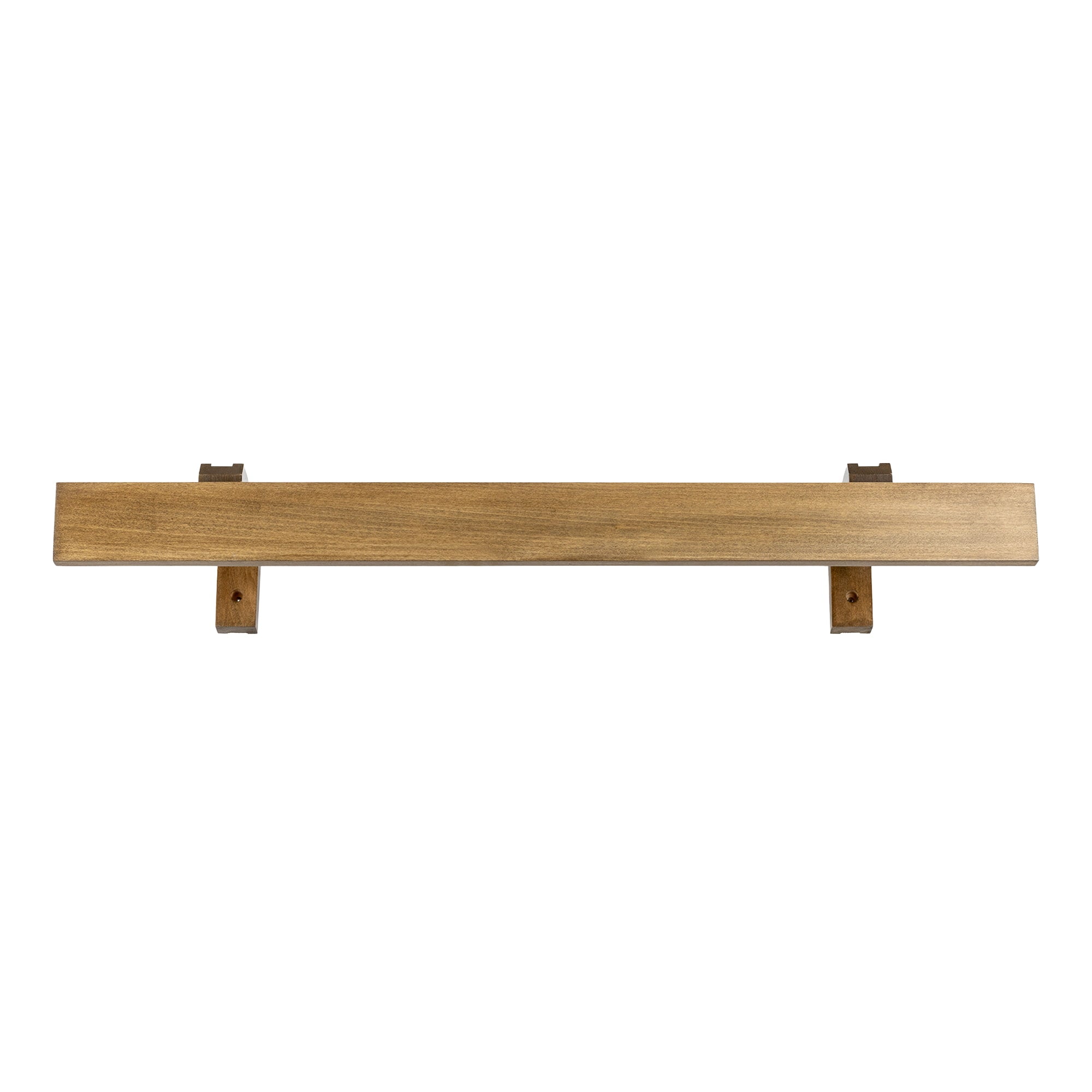 Travetto Double Curtain Track System with Wooden Decorative Valance