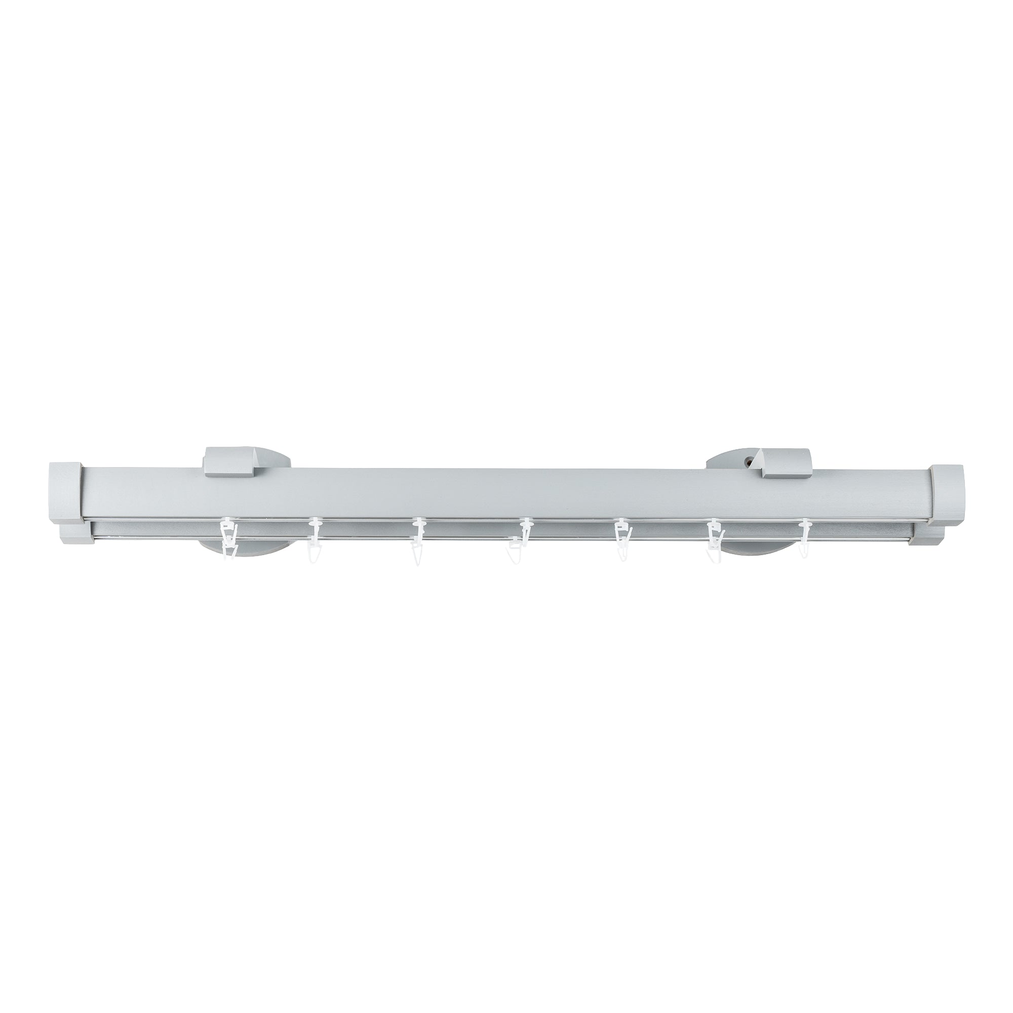 Domino Double Wooden Curtain Rod & Track System for Curtains and Drapes