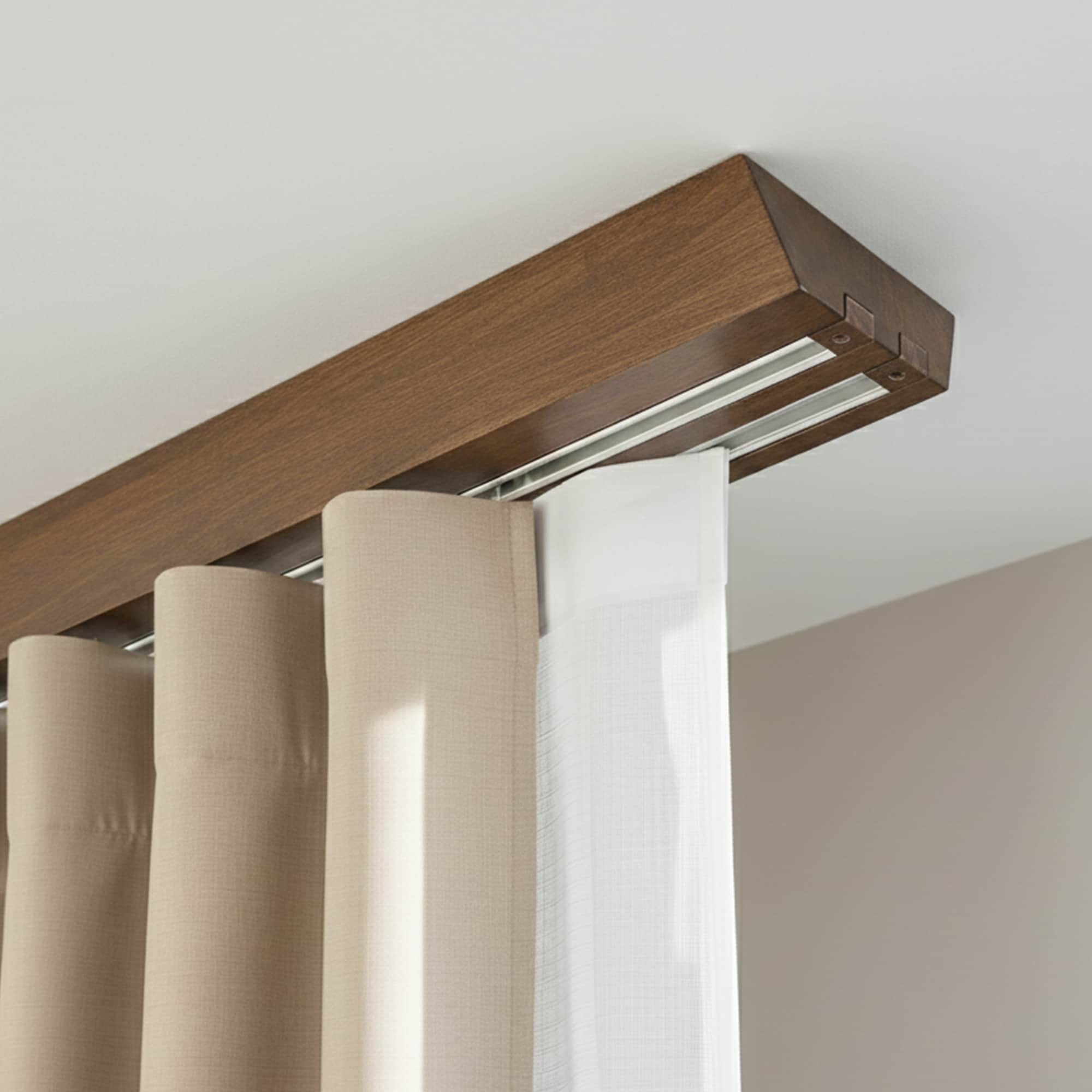 Double curtain and drape track Knauern