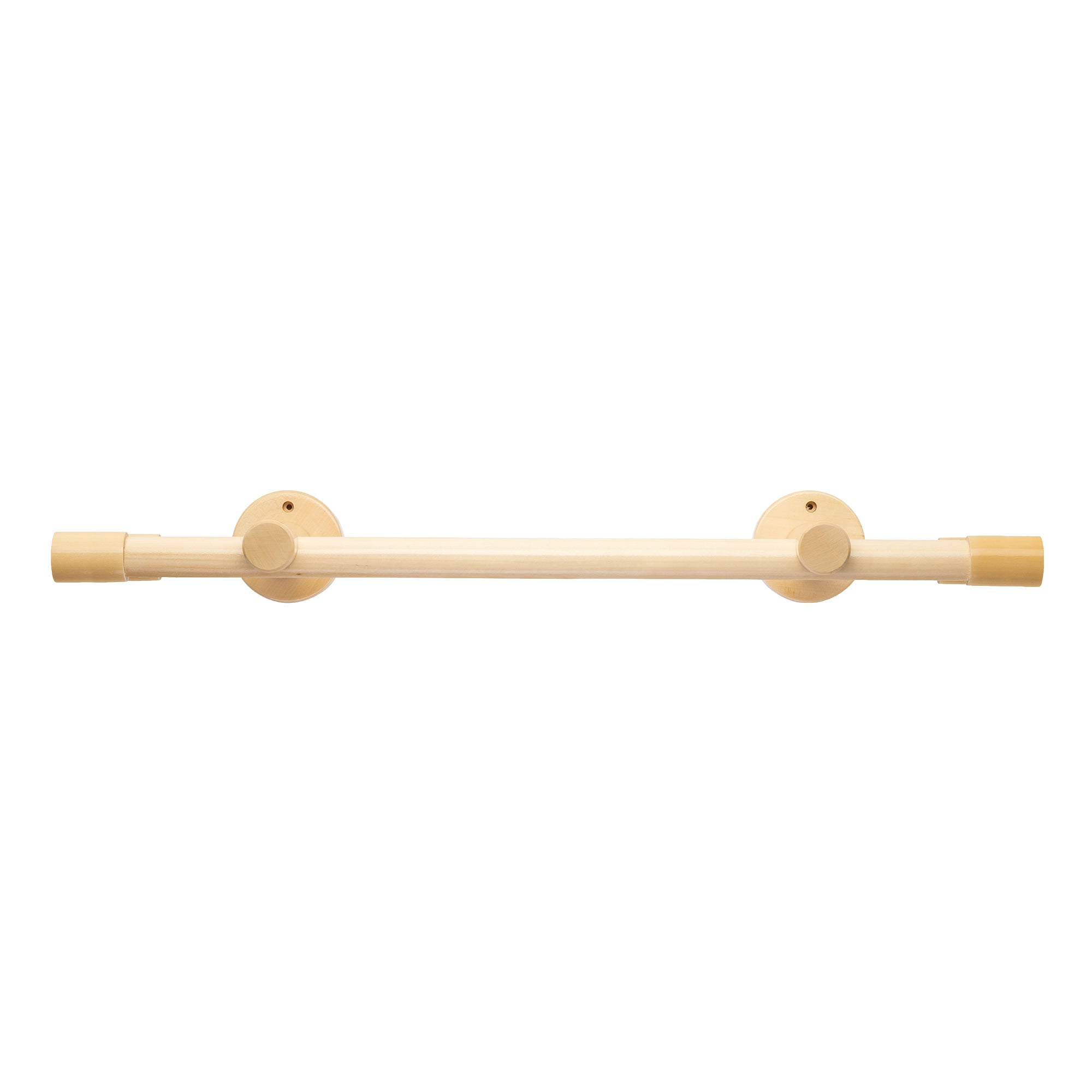 Luna Double 35 mm Wooden Curtain Rod & Track System