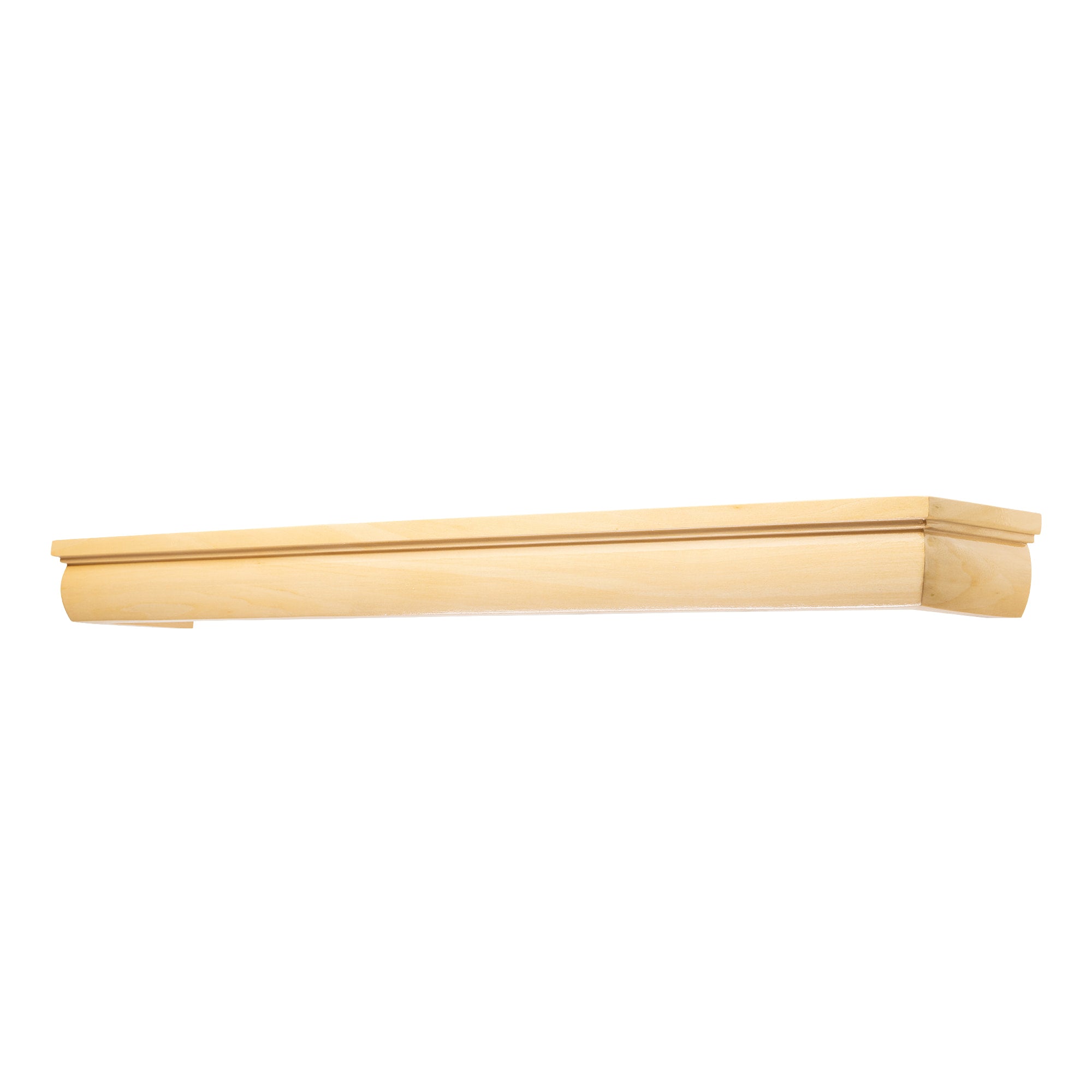 Firenze Wooden Curtain Track System with Decorative Valance