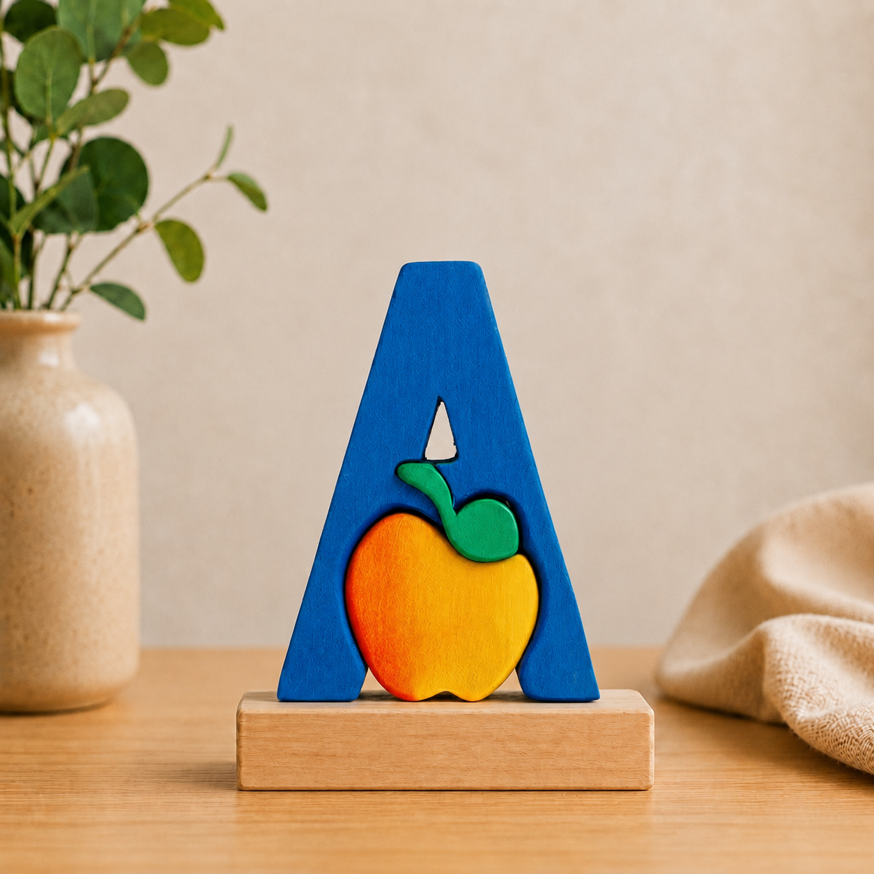 Wooden Alphabet Puzzles