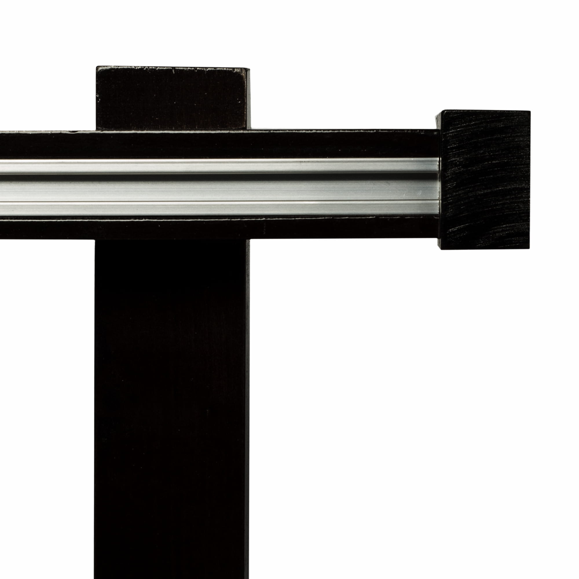 Dalia Wooden Curtain Rod with Aluminum Track