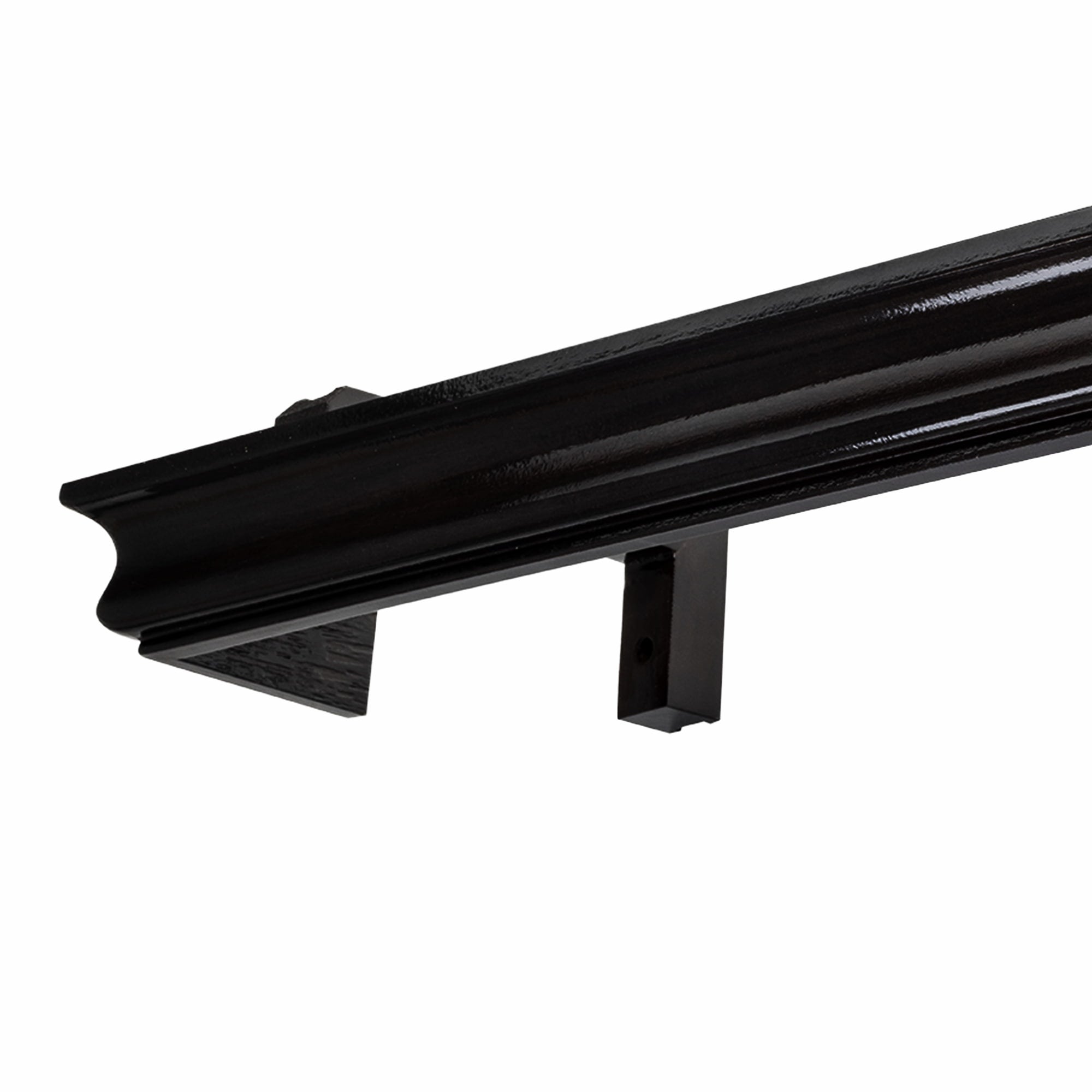 Athena Wooden Curtain Track System with Decorative Valance